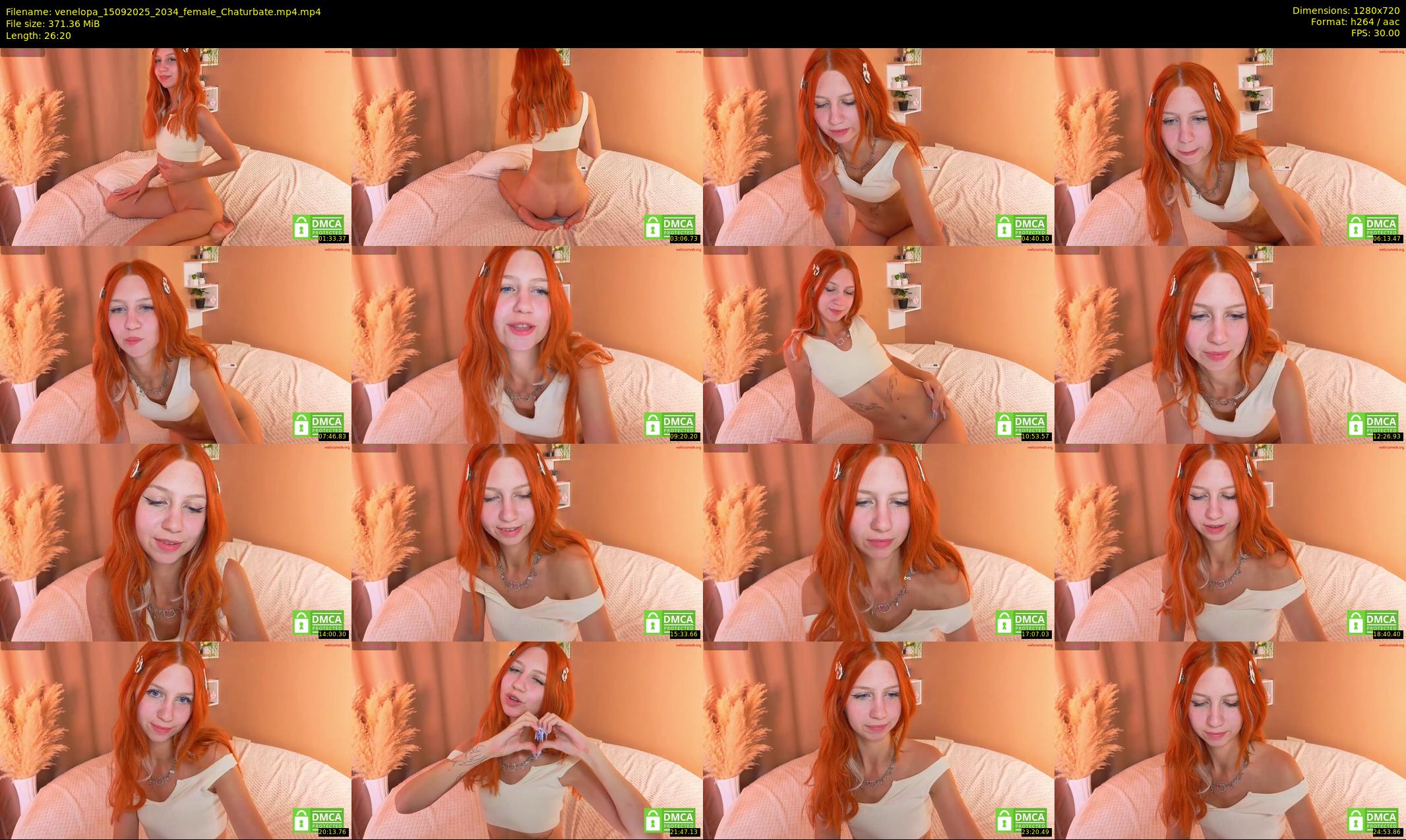 venelopa — 27 minute Chaturbate female cam show recording, 720p, Sep 15, 2025