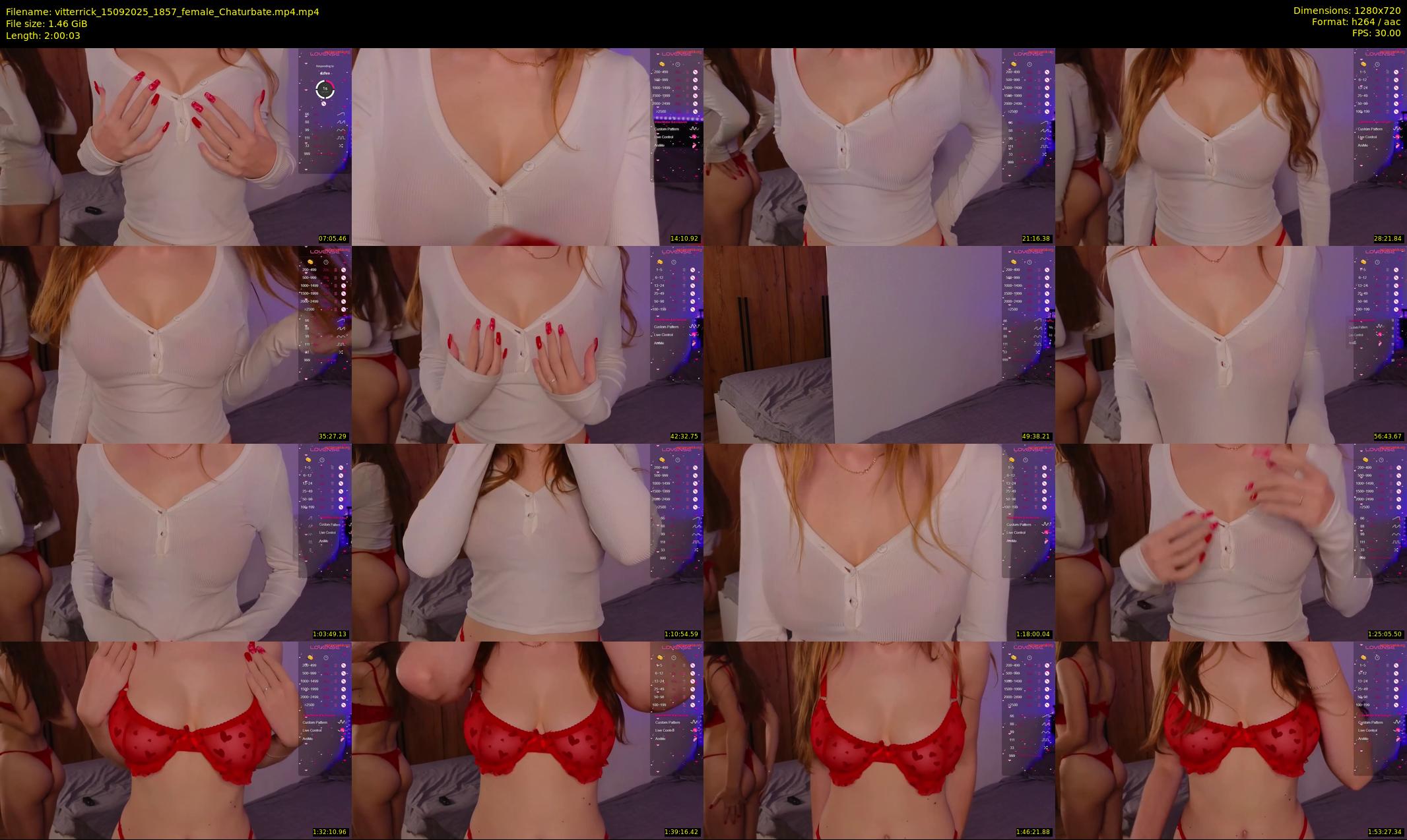 vitterrick — 121 minute Chaturbate female cam show recording, 720p, Sep 15, 2025