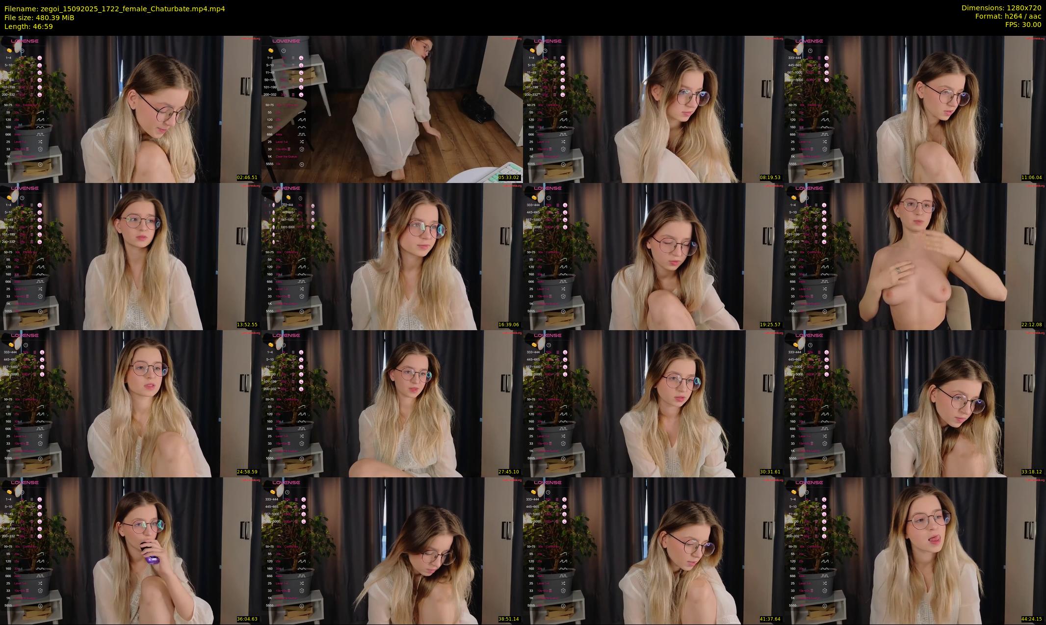 zegoi — 47 minute Chaturbate female cam show recording, 720p, Sep 15, 2025