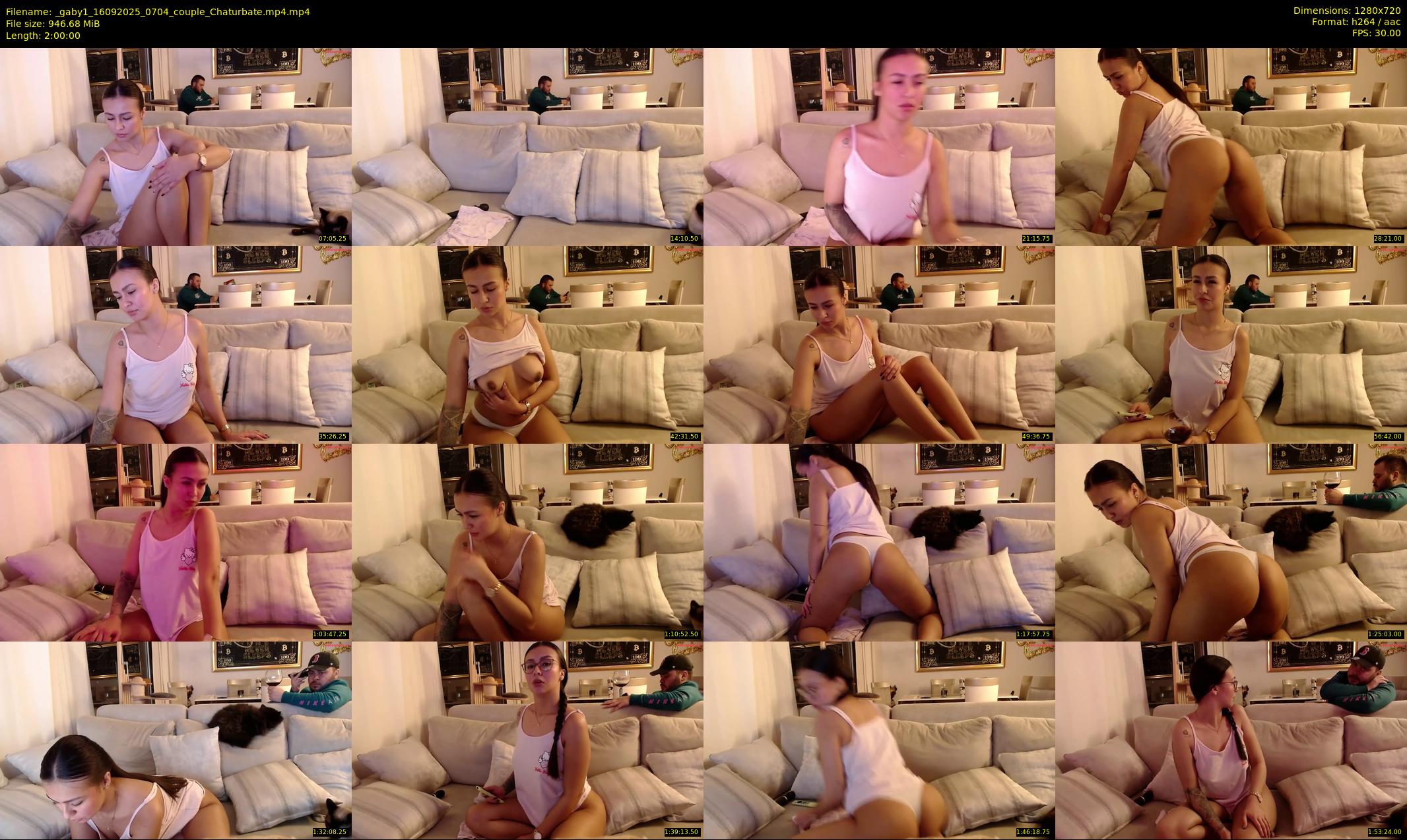 _gaby1 — 120 minute Chaturbate female cam show recording, 720p, Sep 16, 2025