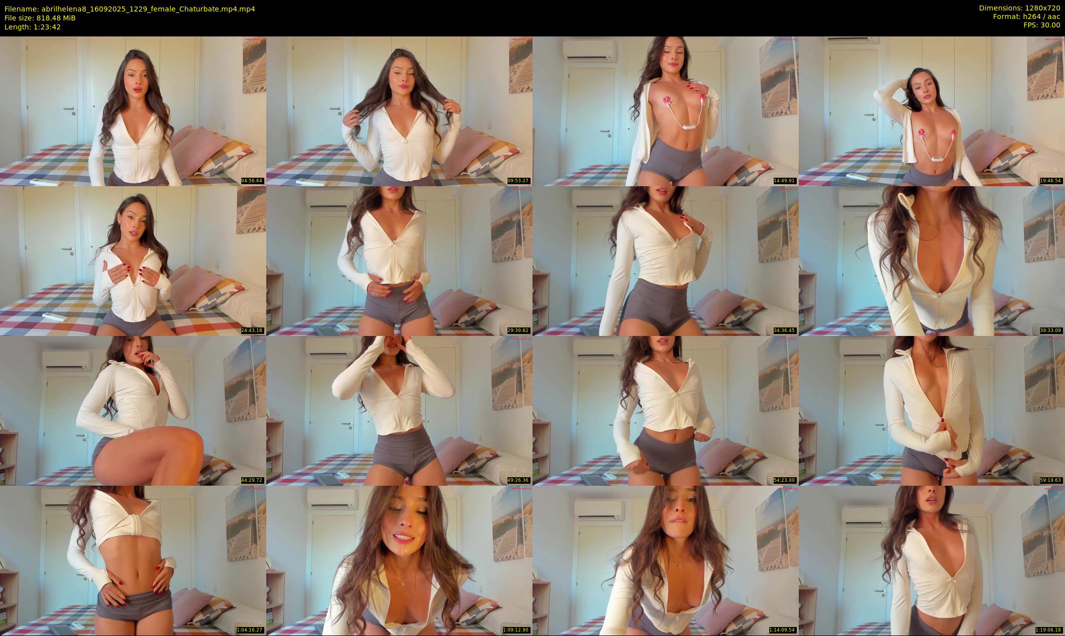 abrilhelena8 — 84 minute Chaturbate female cam show recording, 720p, Sep 16, 2025