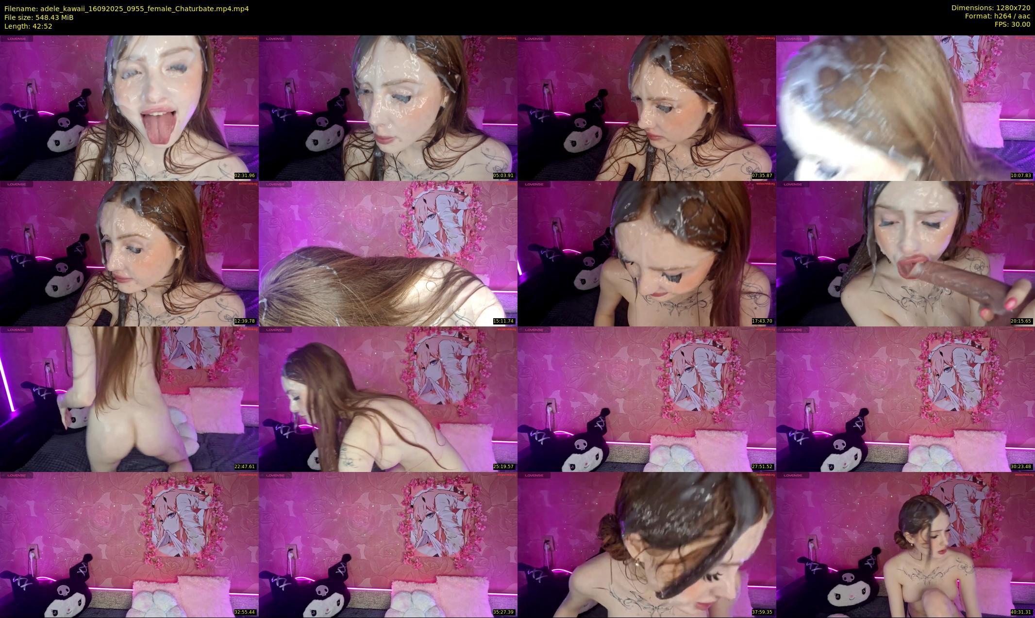 adele_kawaii — 43 minute Chaturbate female cam show recording, 720p, Sep 16, 2025