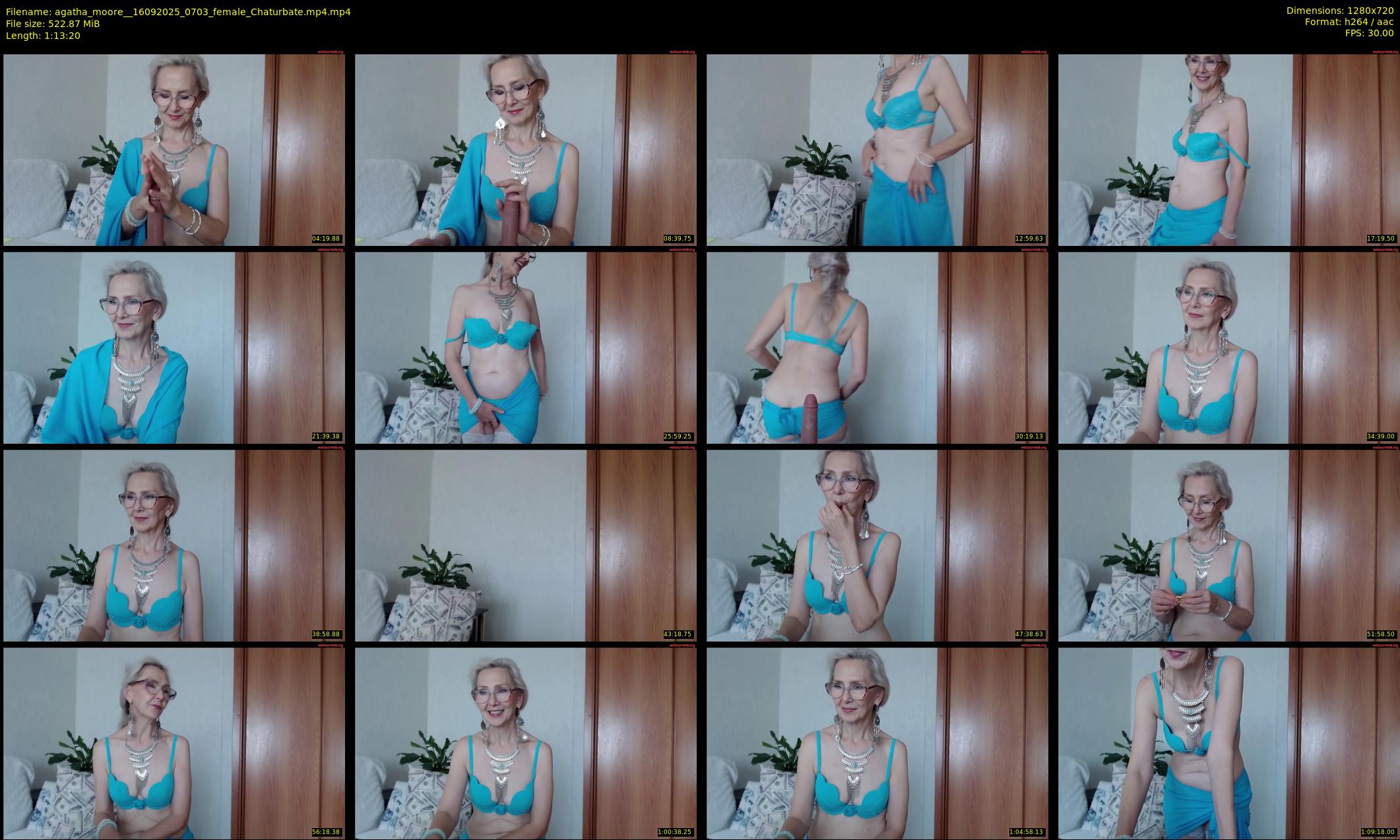 agatha_moore_ — 74 minute Chaturbate female cam show recording, 720p, Sep 16, 2025