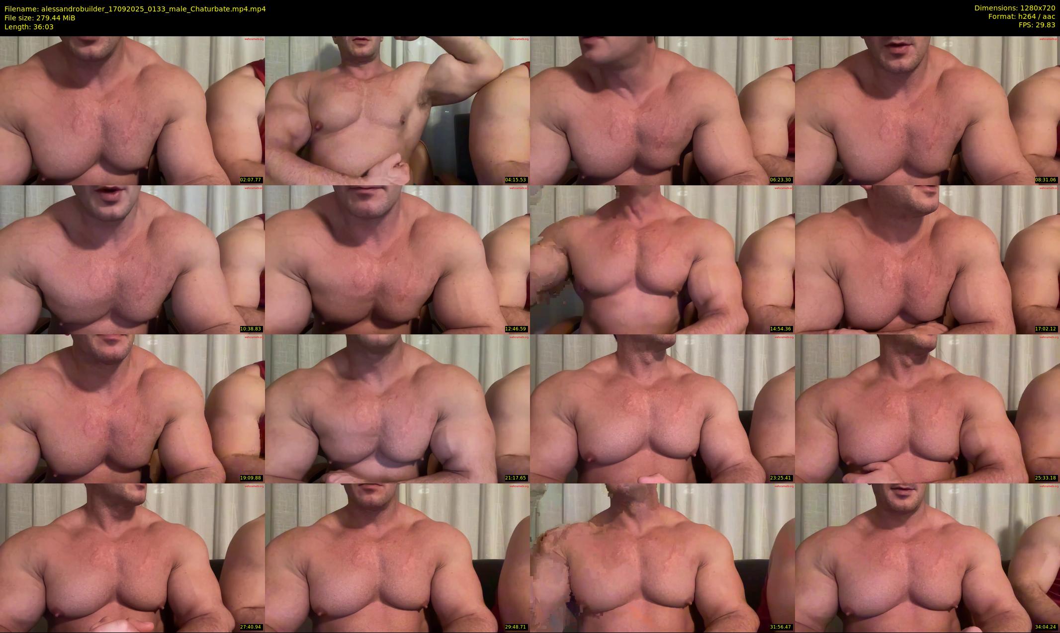 alessandrobuilder — 37 minute Chaturbate couple cam show recording, 720p, Sep 17, 2025