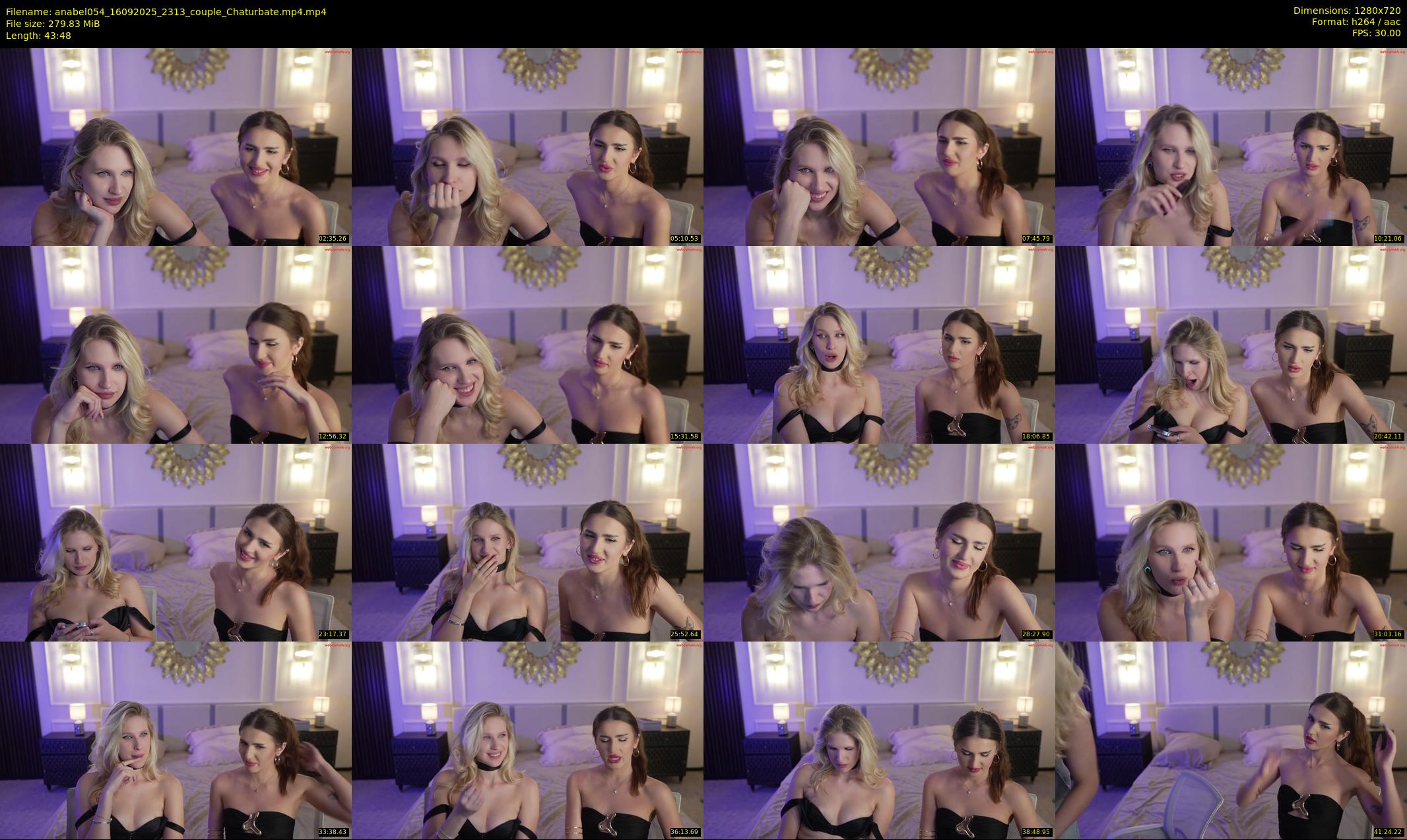anabel054 — 44 minute Chaturbate female cam show recording, 720p, Sep 16, 2025