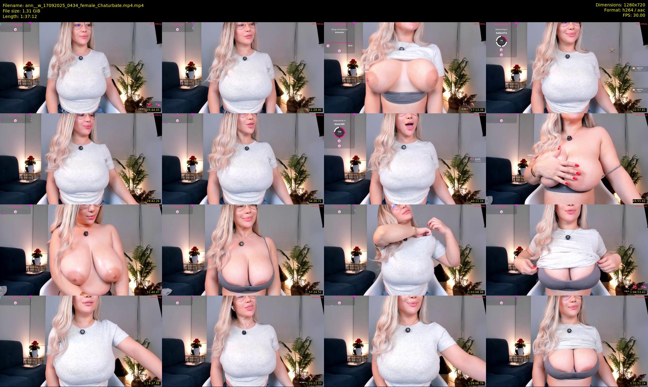 ann__w — 98 minute Chaturbate female cam show recording, 720p, Sep 17, 2025