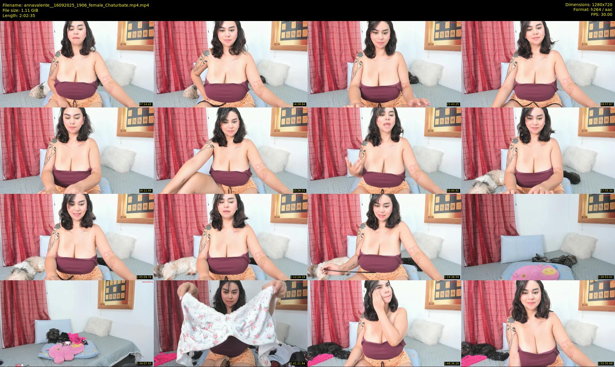 annavalente_ — 123 minute Chaturbate female cam show recording, 720p, Sep 16, 2025