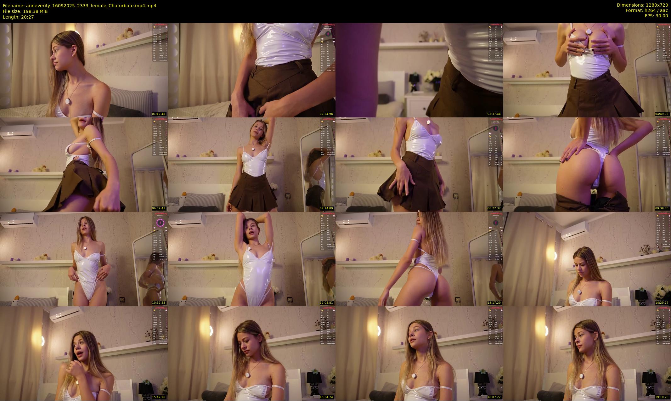 anneverity — 21 minute Chaturbate female cam show recording, 720p, Sep 16, 2025