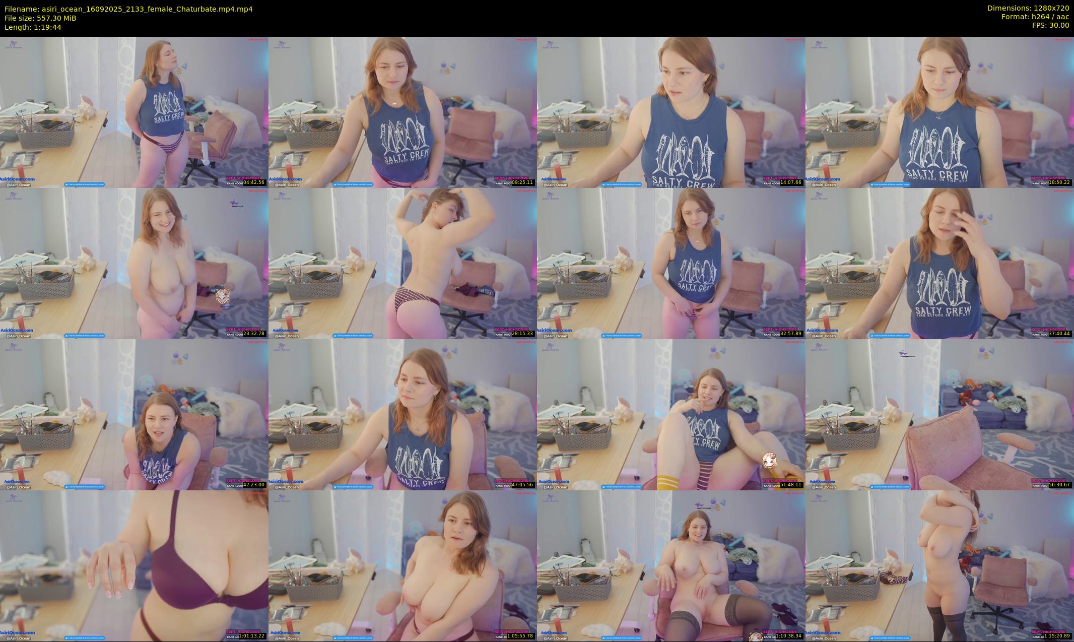 asiri_ocean — 80 minute Chaturbate female cam show recording, 720p, Sep 16, 2025