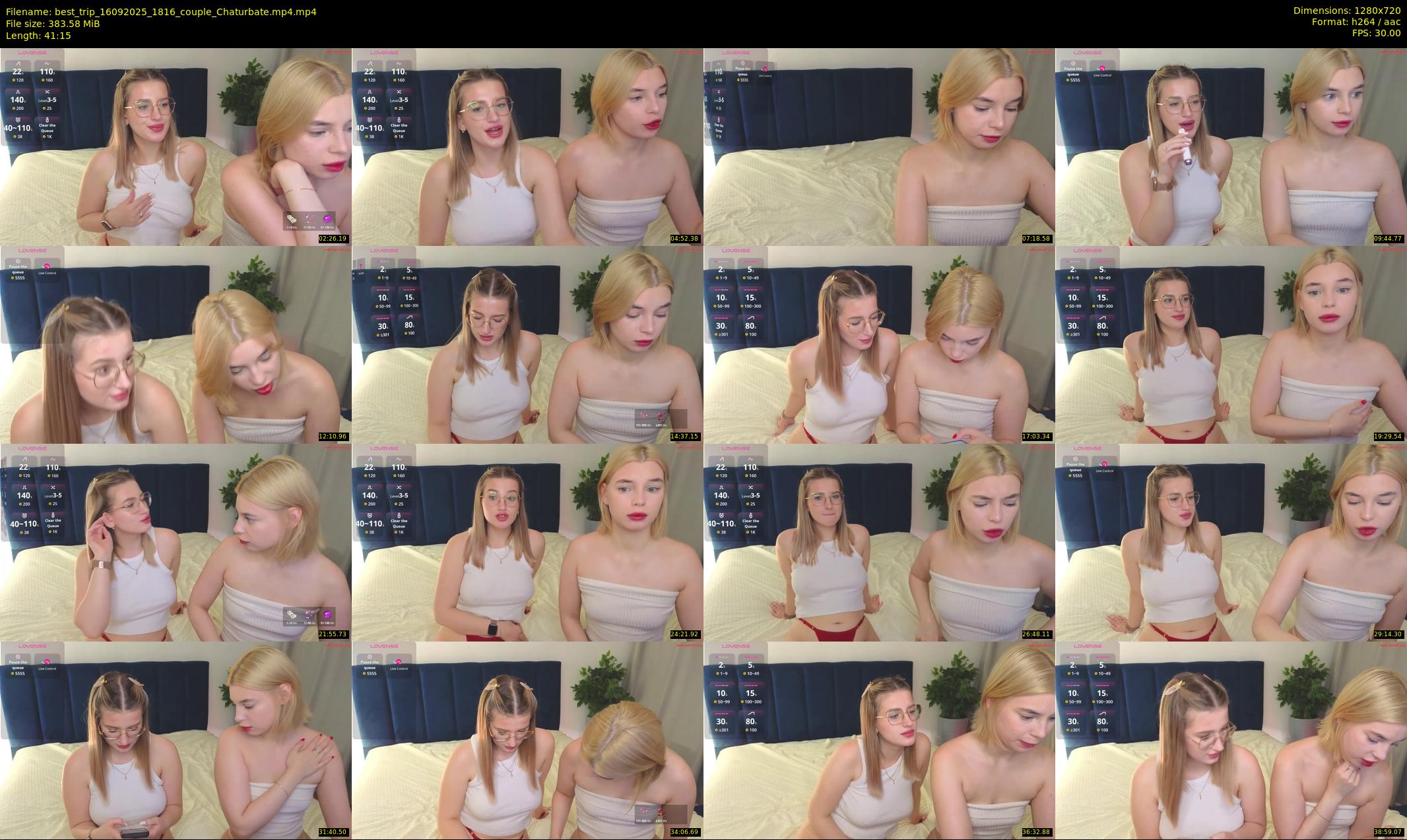 best_trip — 42 minute Chaturbate couple cam show recording, 720p, Sep 16, 2025