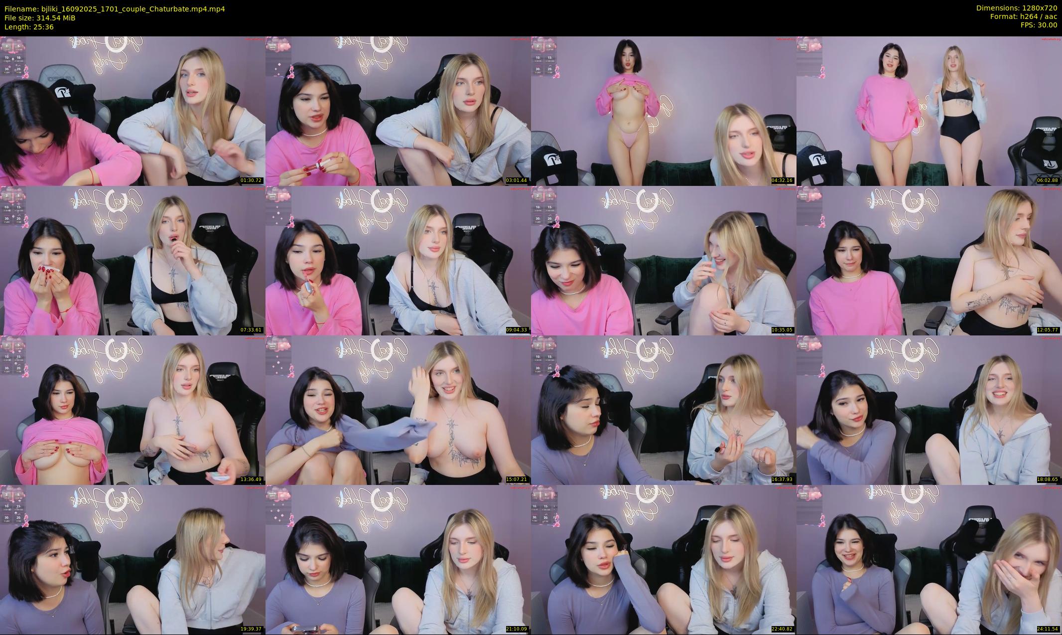 bjliki — 26 minute Chaturbate couple cam show recording, 720p, Sep 16, 2025