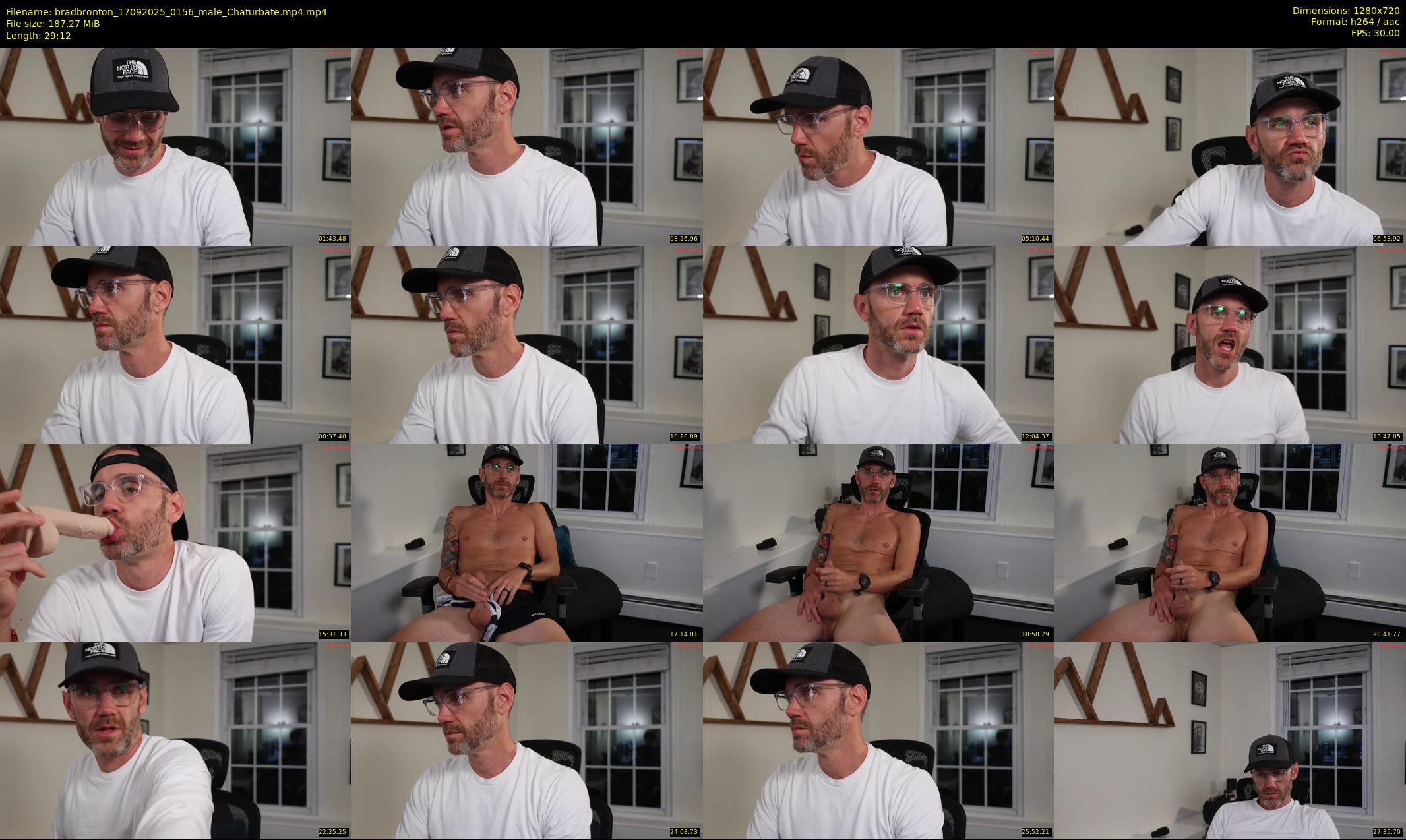 bradbronton — 30 minute Chaturbate male cam show recording, 720p, Sep 17, 2025