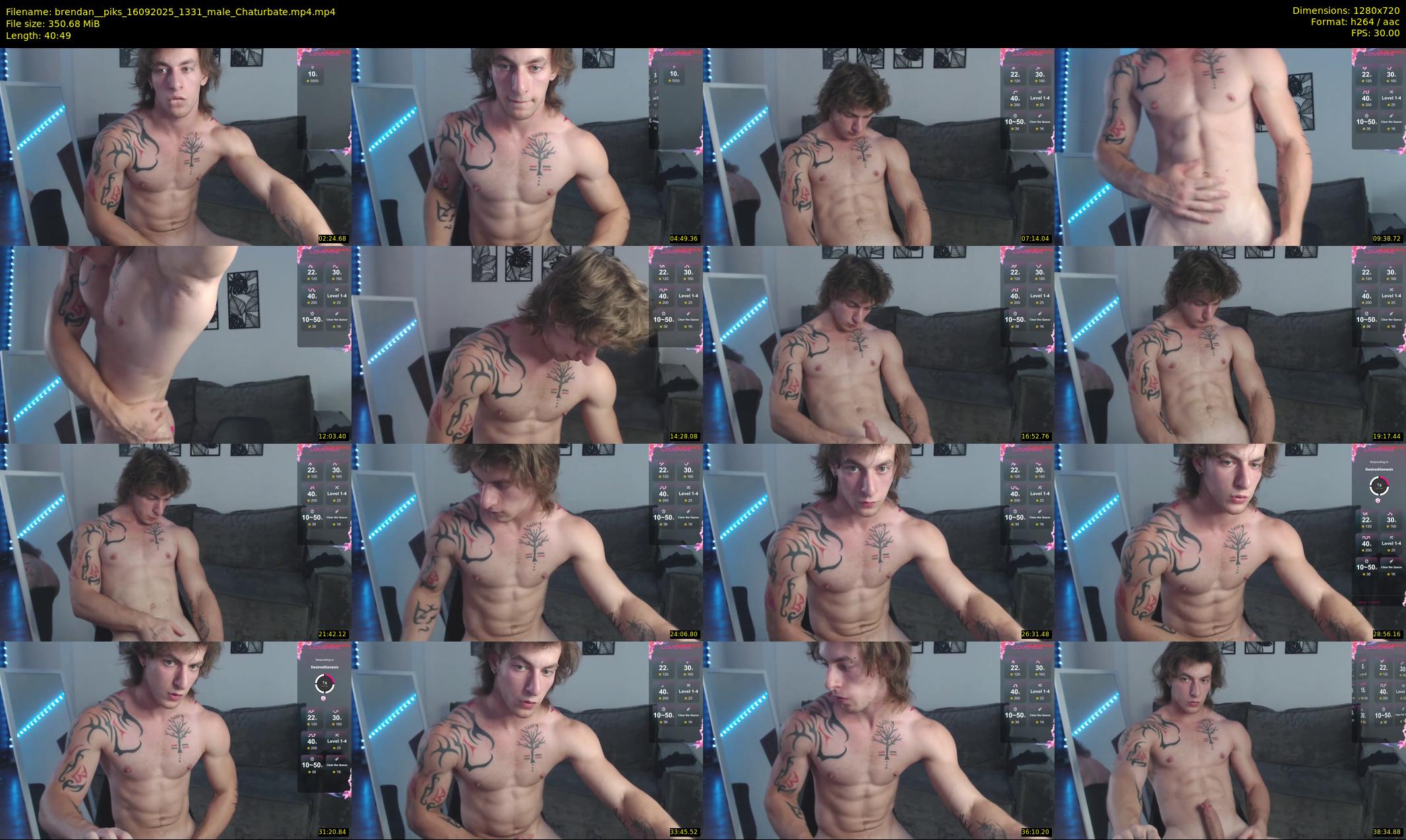 brendan__piks — 41 minute Chaturbate male cam show recording, 720p, Sep 16, 2025