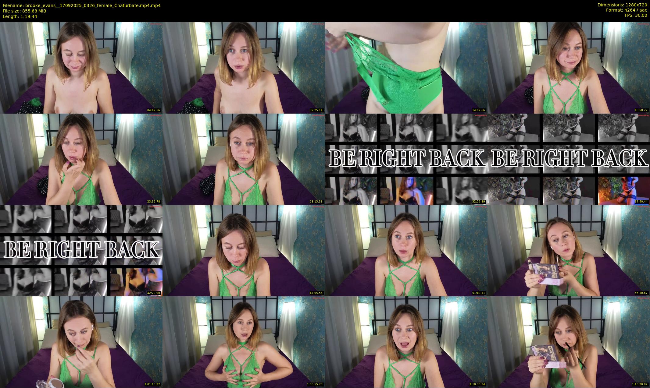 brooke_evans_ — 80 minute Chaturbate female cam show recording, 720p, Sep 17, 2025