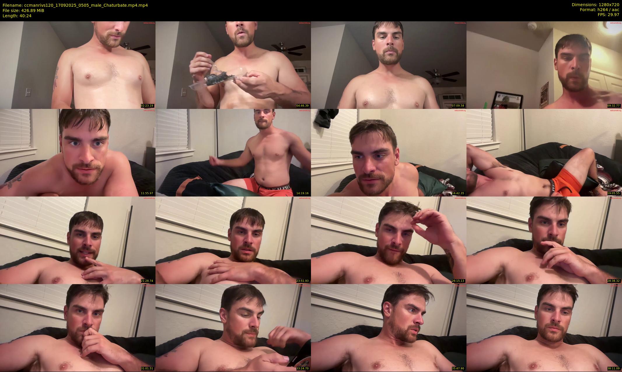 ccmanrivs120 — 41 minute Chaturbate male cam show recording, 720p, Sep 17, 2025