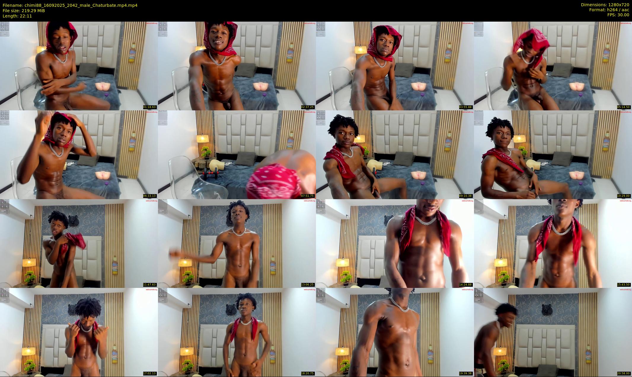 chimi88 — 23 minute Chaturbate male cam show recording, 720p, Sep 16, 2025