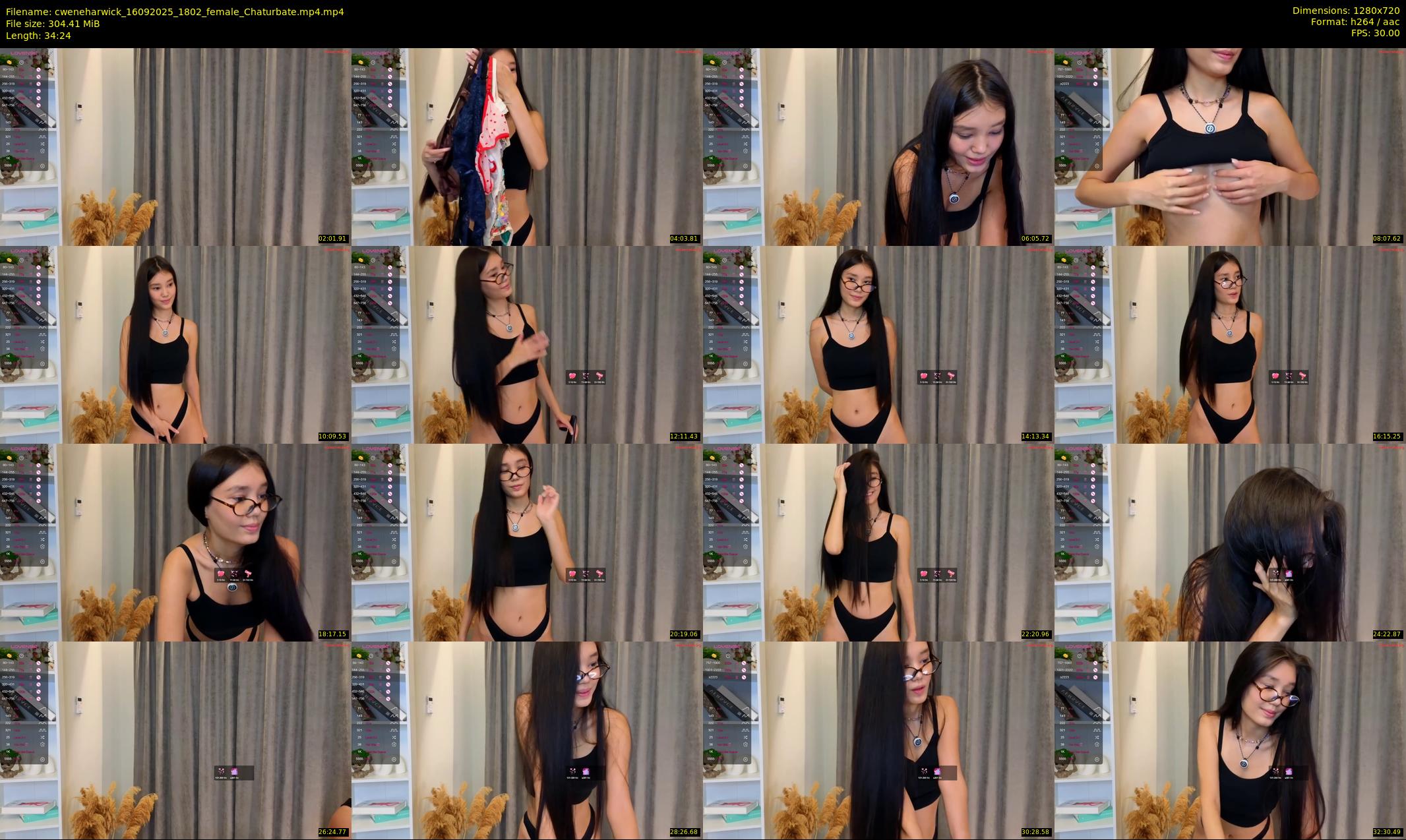 cweneharwick — 35 minute Chaturbate female cam show recording, 720p, Sep 16, 2025