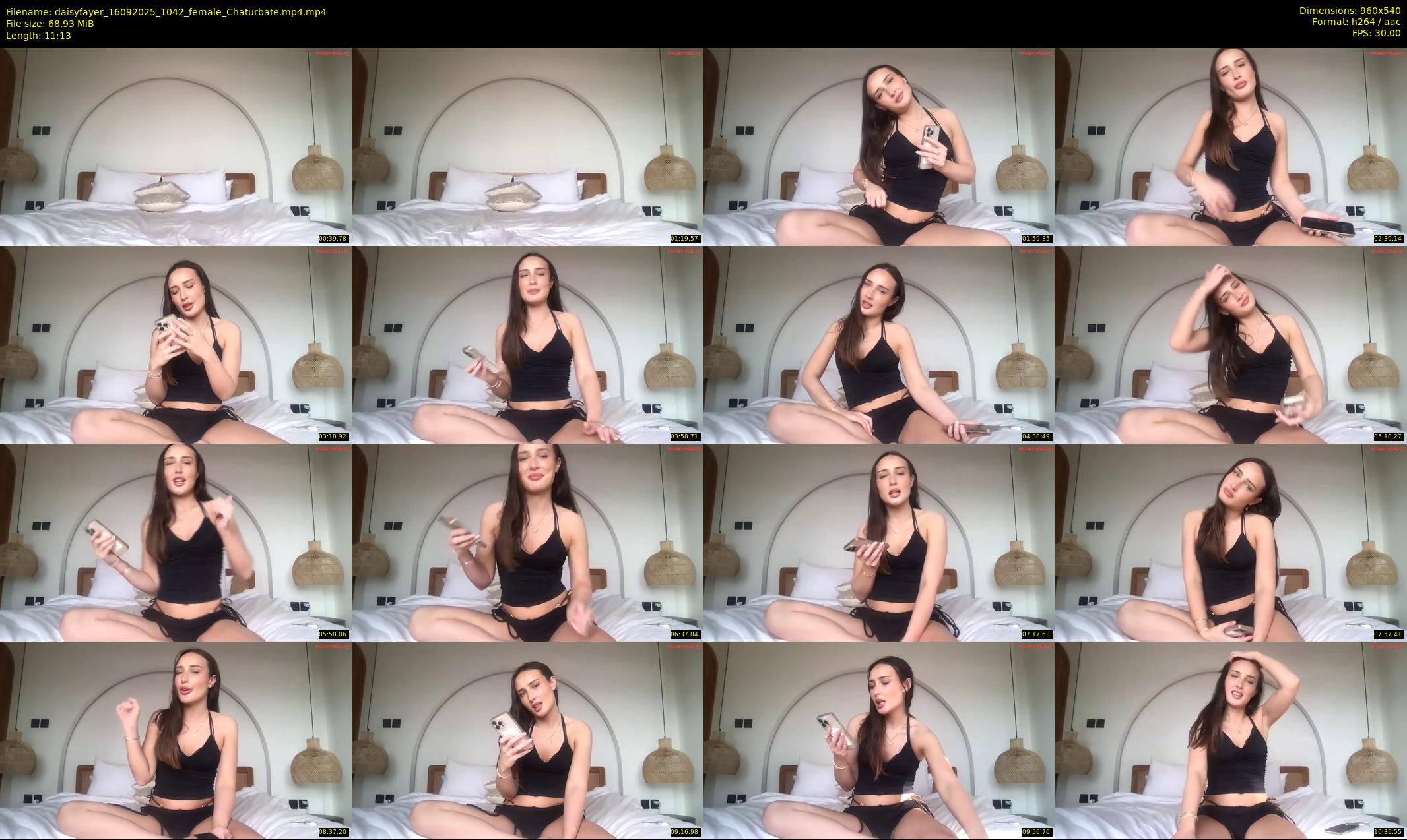 daisyfayer — 12 minute Chaturbate female cam show recording, 480p, Sep 16, 2025