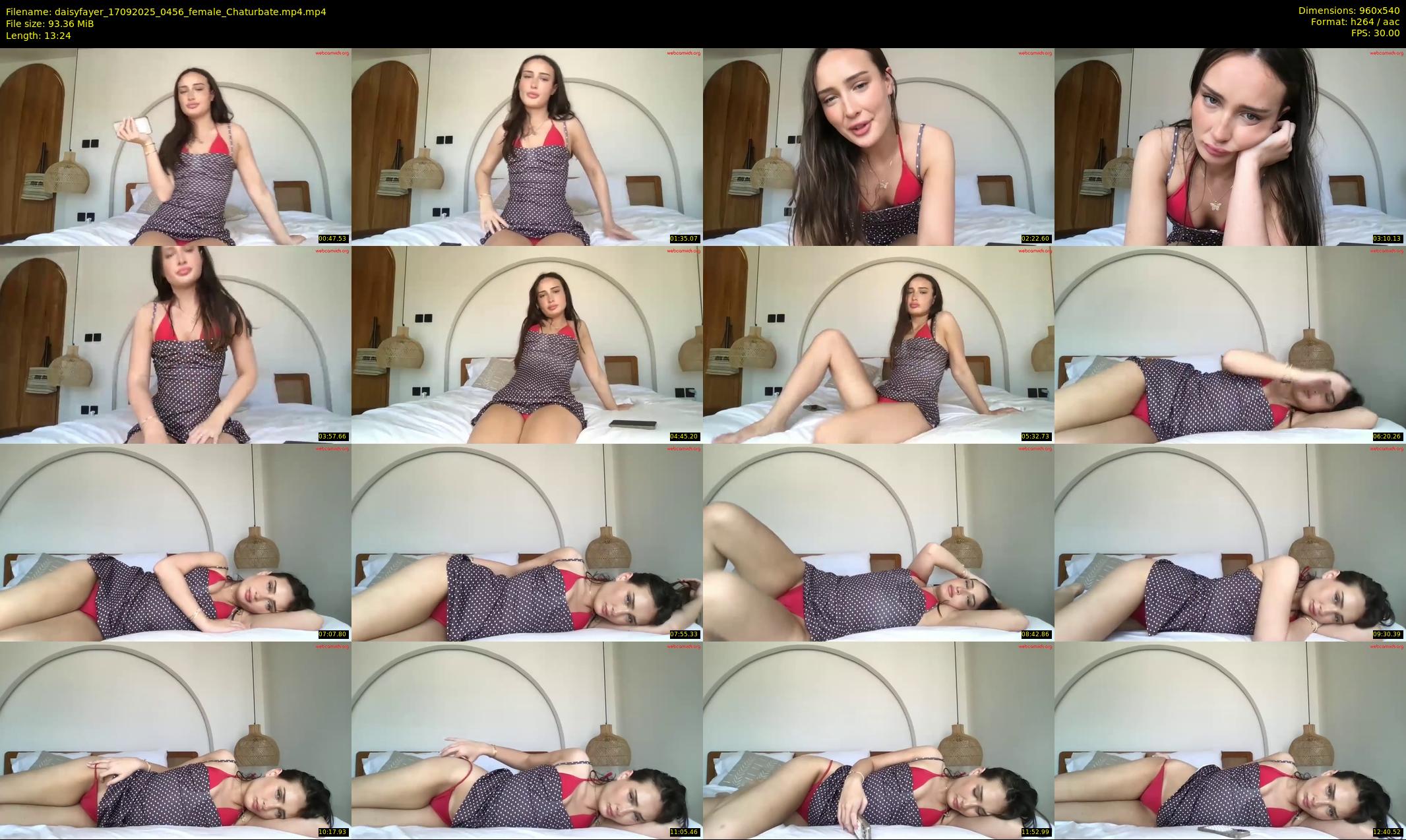 daisyfayer — 14 minute Chaturbate female cam show recording, 480p, Sep 17, 2025