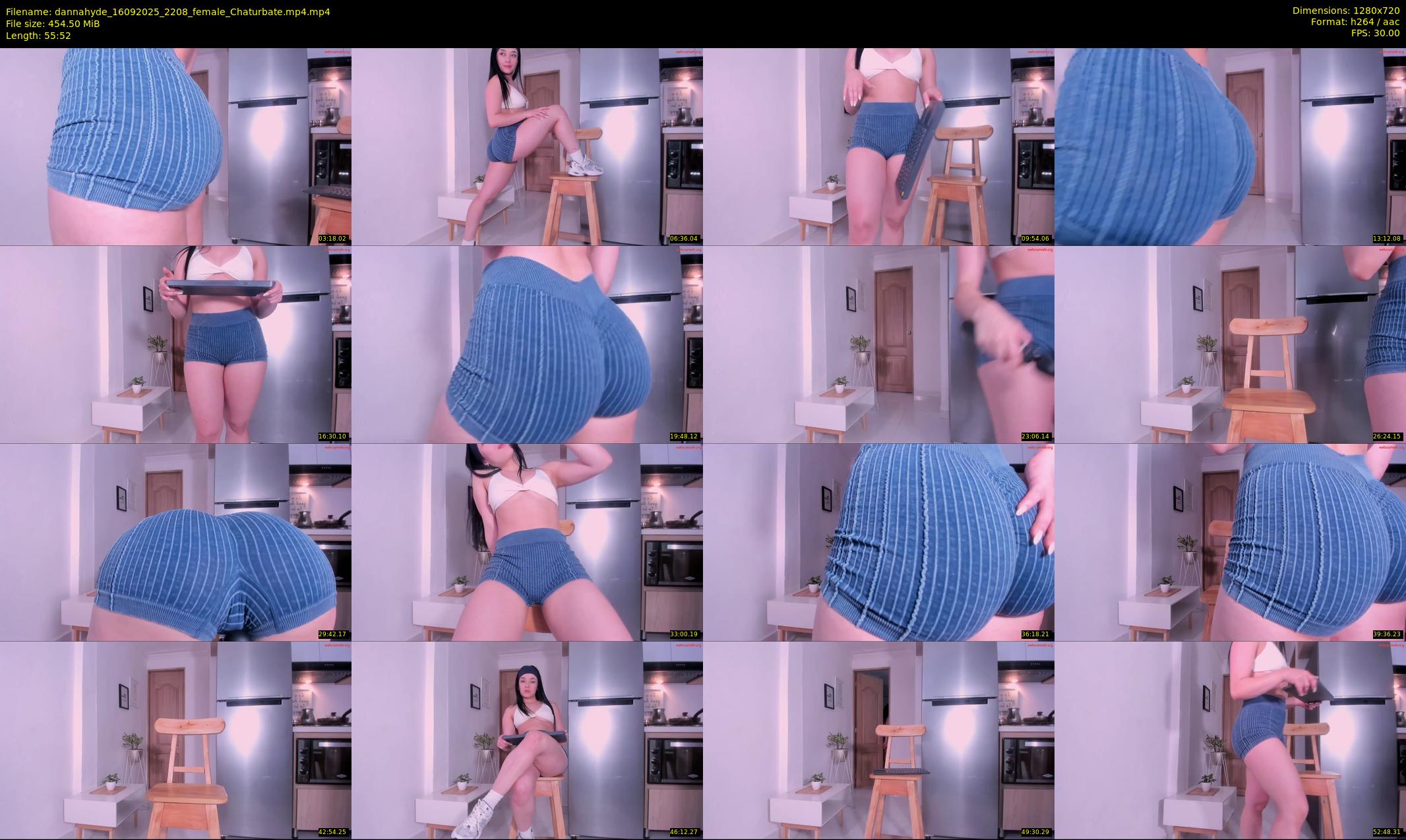 dannahyde — 56 minute Chaturbate female cam show recording, 720p, Sep 16, 2025