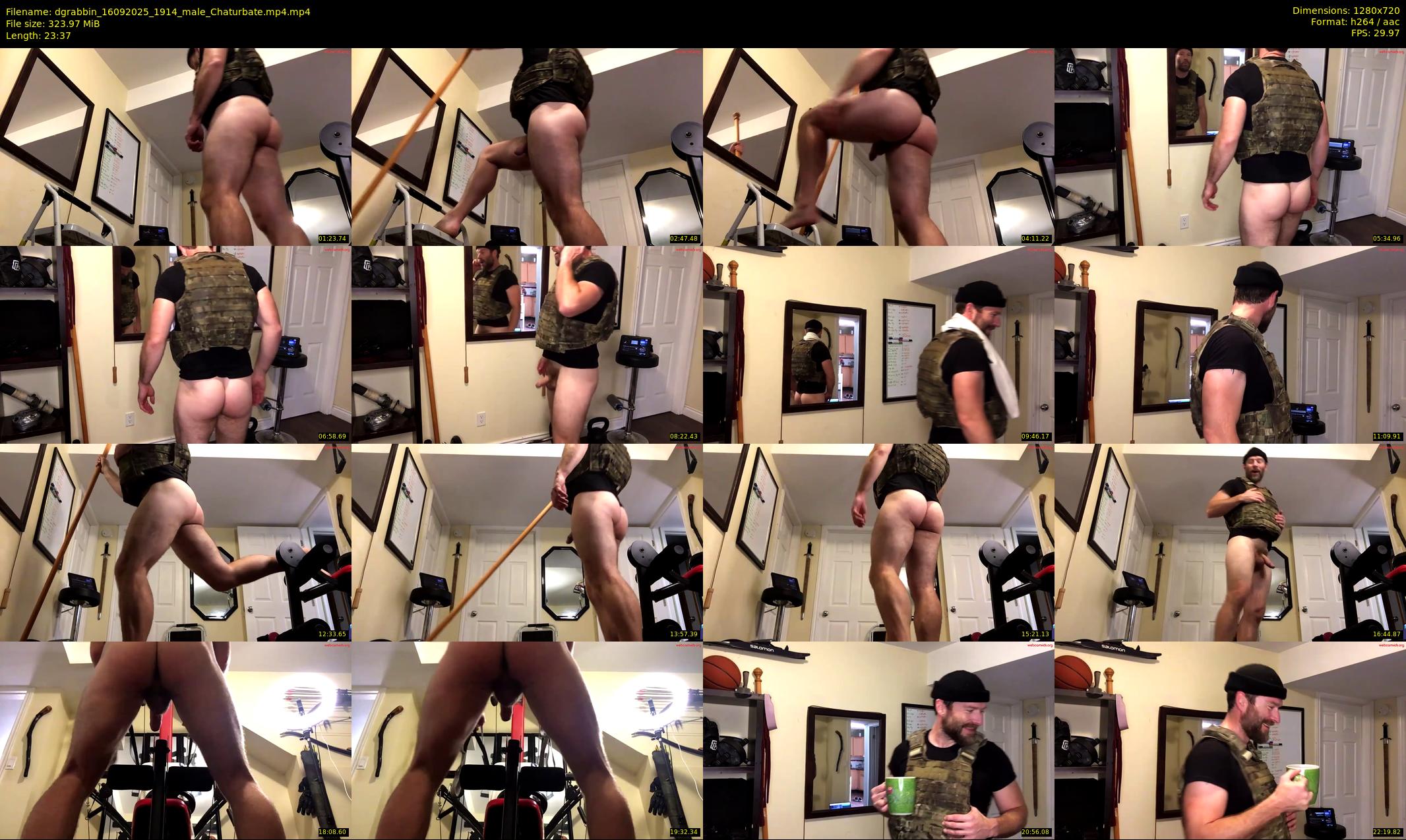 dgrabbin — 24 minute Chaturbate male cam show recording, 720p, Sep 16, 2025