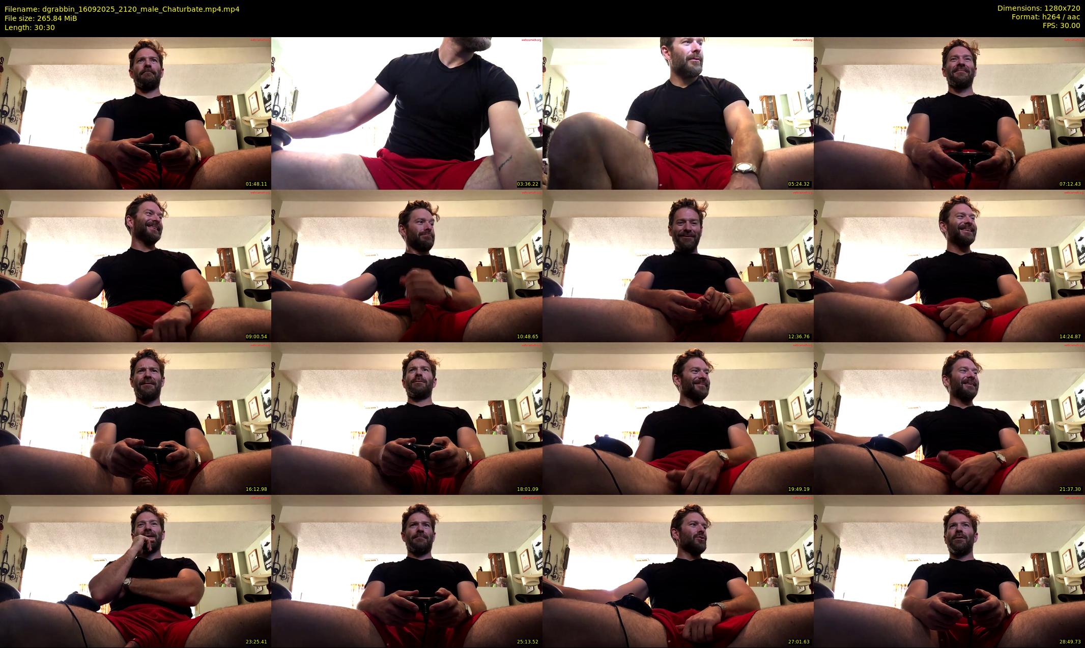 dgrabbin — 31 minute Chaturbate male cam show recording, 720p, Sep 16, 2025
