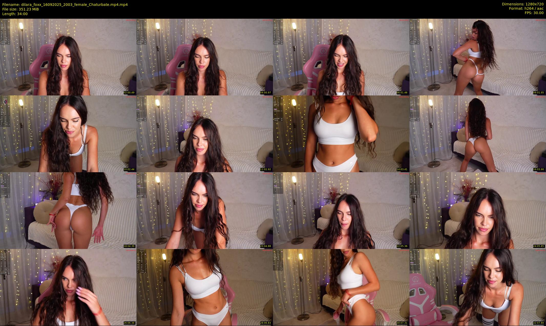 dilara_foxx — 34 minute Chaturbate female cam show recording, 720p, Sep 16, 2025