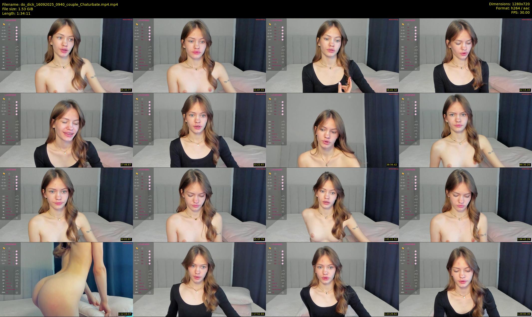 do_dick — 95 minute Chaturbate couple cam show recording, 720p, Sep 16, 2025