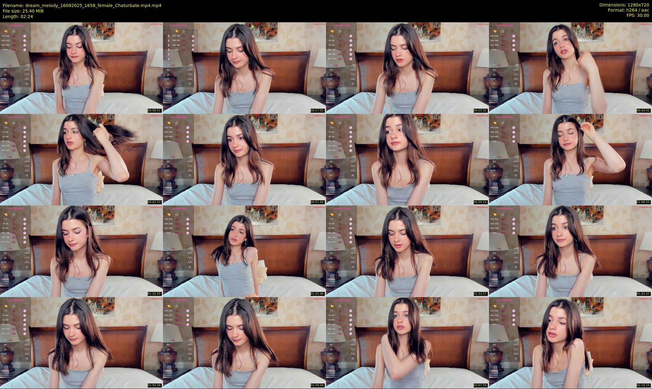 dream_melody — 3 minute Chaturbate female cam show recording, 720p, Sep 16, 2025