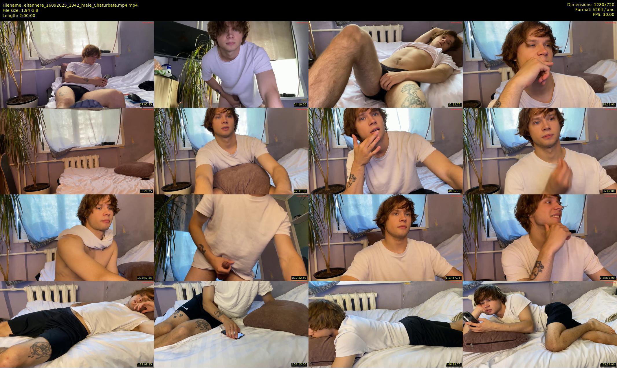 eitanhere — 120 minute Chaturbate male cam show recording, 720p, Sep 16, 2025