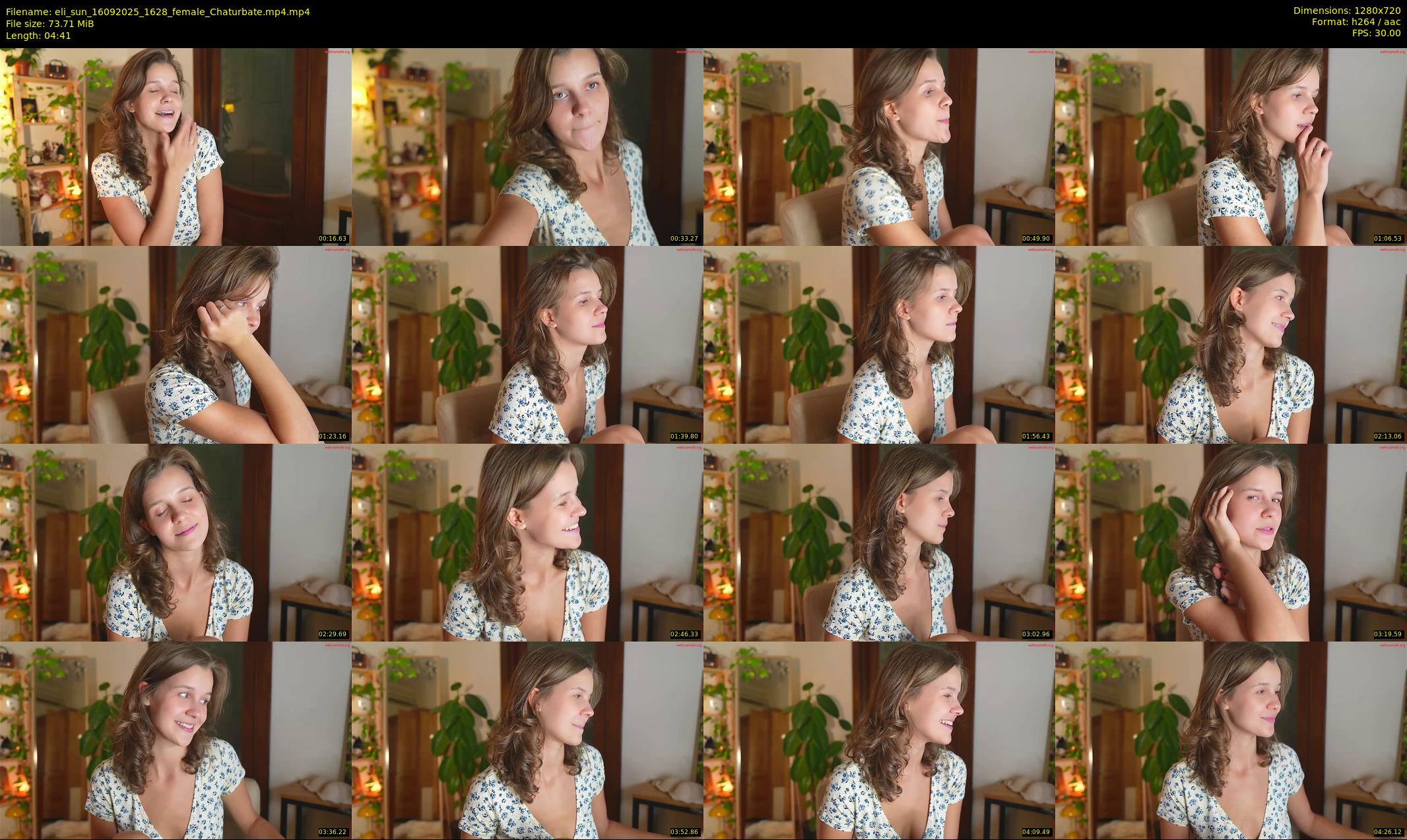 eli_sun — 5 minute Chaturbate female cam show recording, 720p, Sep 16, 2025