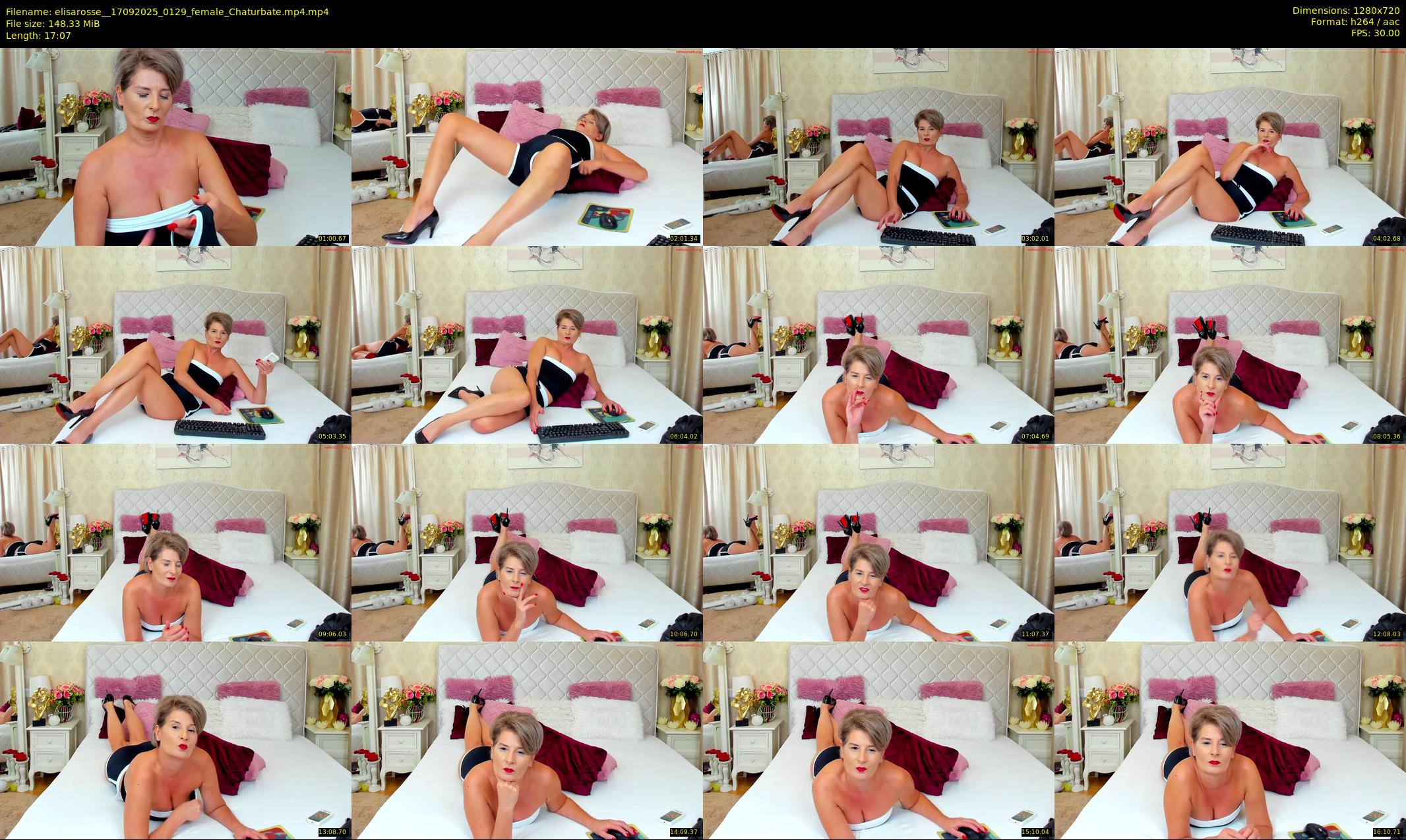 elisarosse_ — 18 minute Chaturbate female cam show recording, 720p, Sep 17, 2025