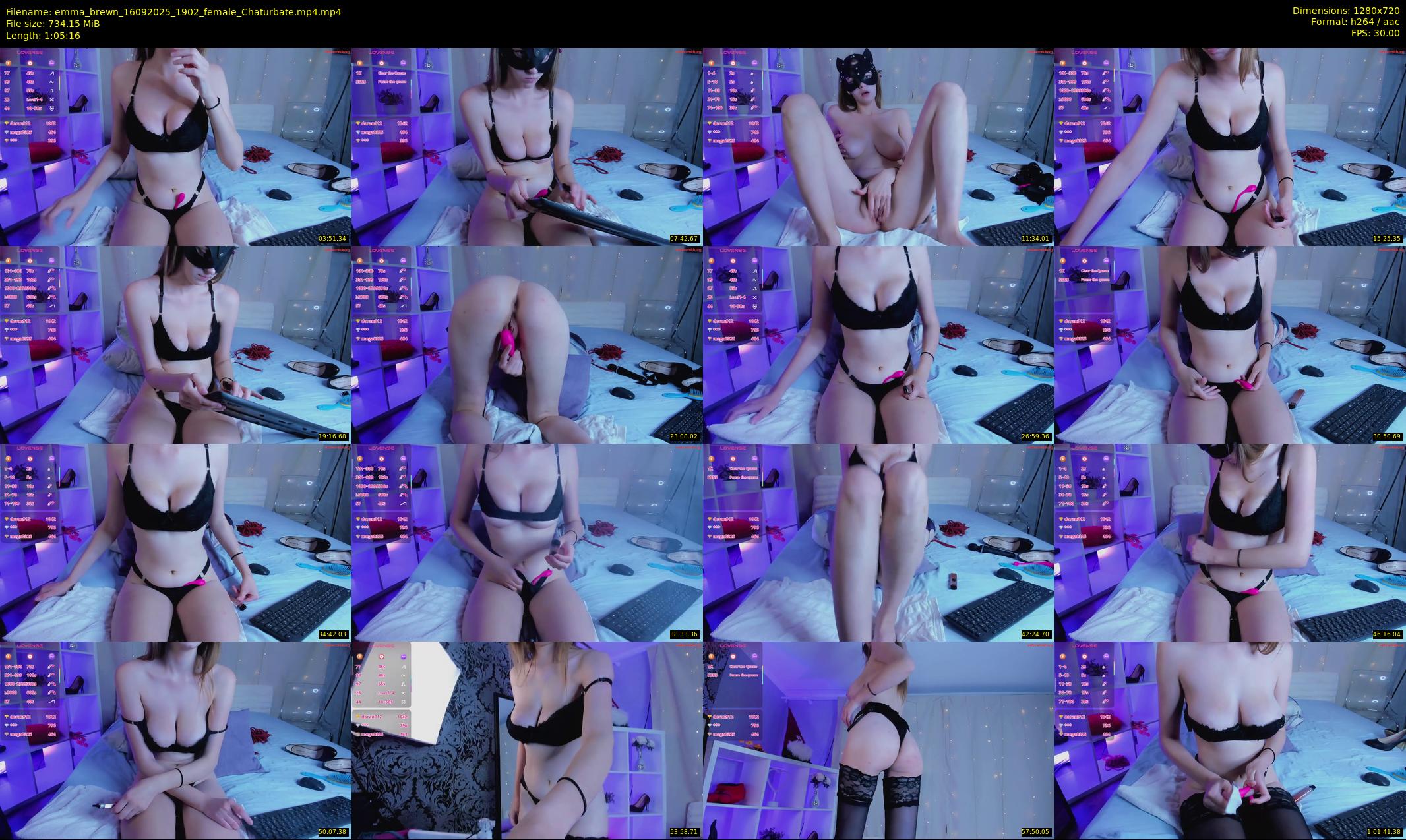 emma_brewn — 66 minute Chaturbate female cam show recording, 720p, Sep 16, 2025