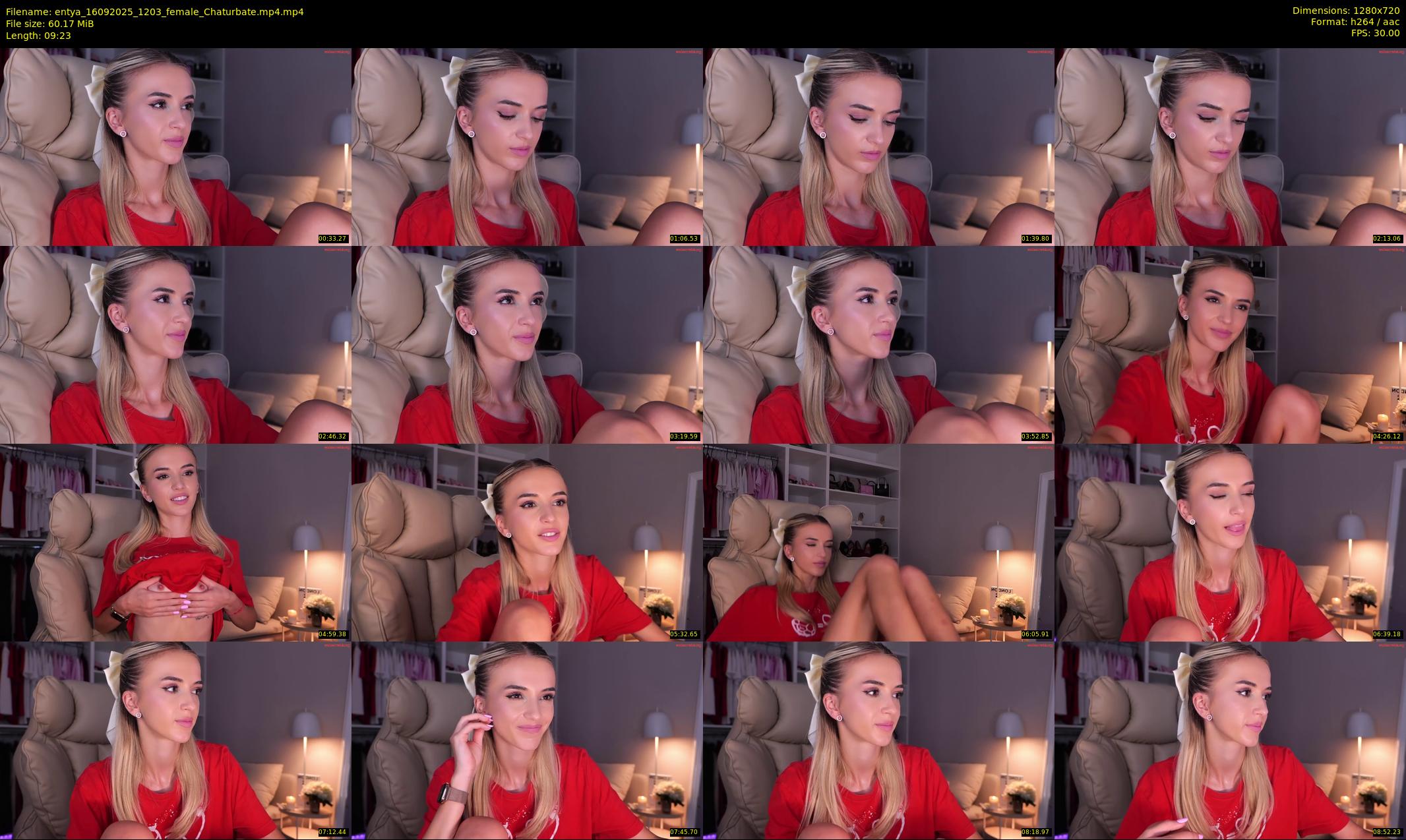 entya — 10 minute Chaturbate female cam show recording, 720p, Sep 16, 2025