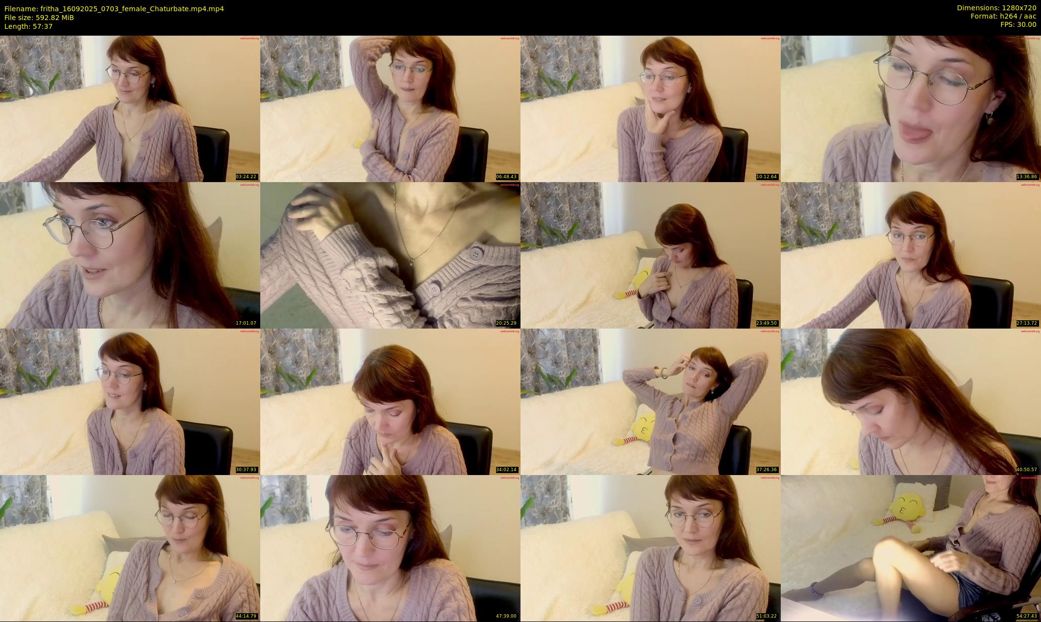 fritha — 58 minute Chaturbate female cam show recording, 720p, Sep 16, 2025