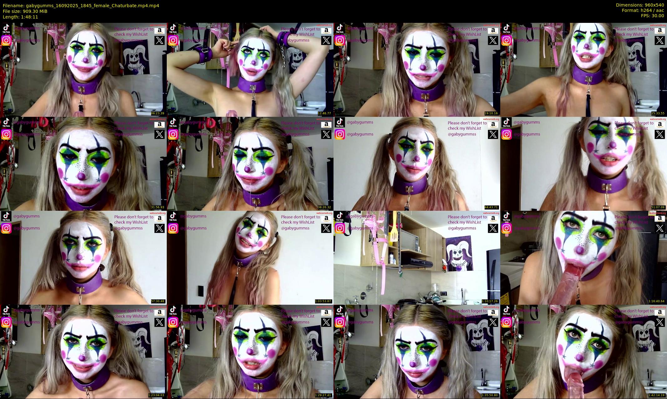 gabygumms — 109 minute Chaturbate female cam show recording, 480p, Sep 16, 2025