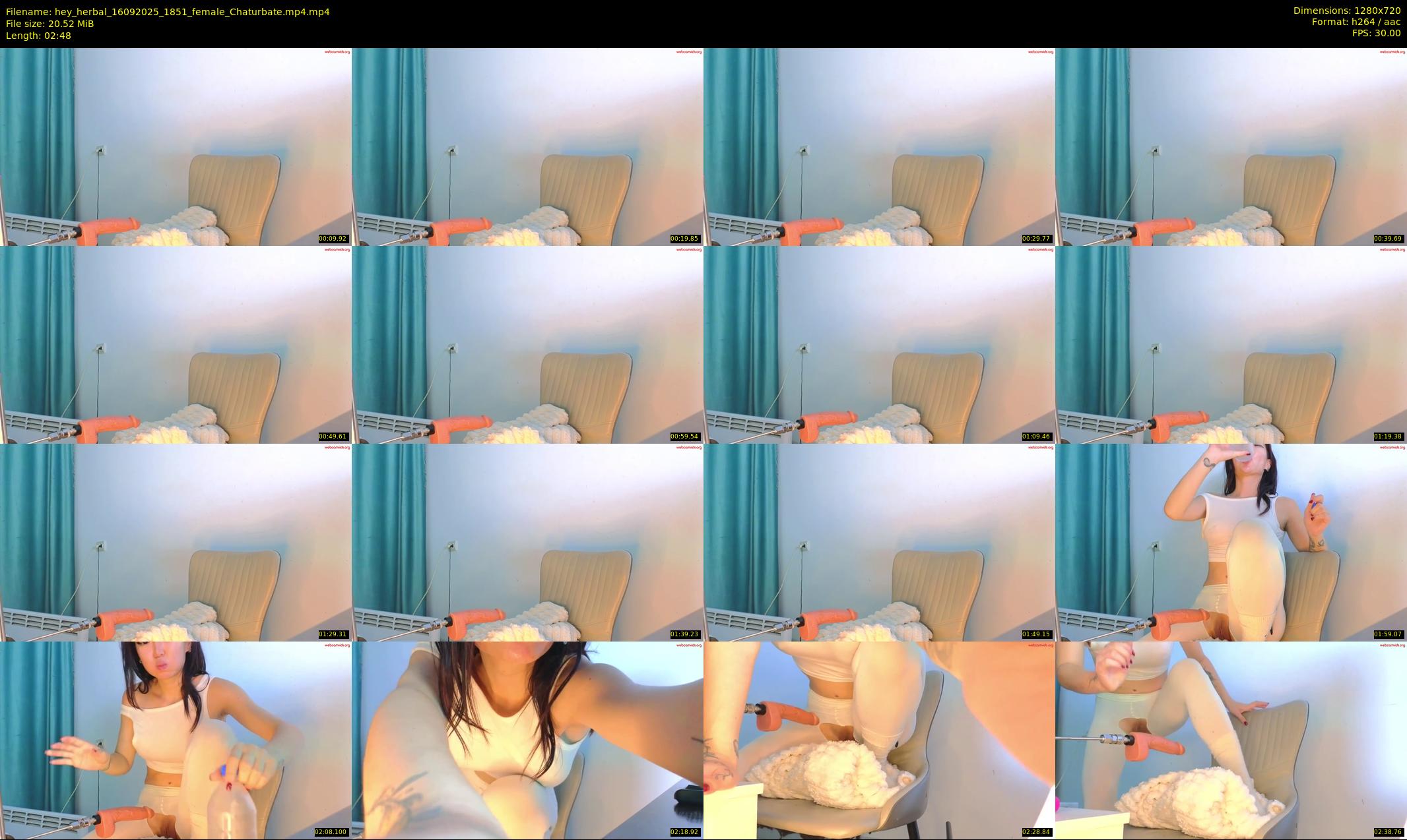 hey_herbal — 3 minute Chaturbate female cam show recording, 720p, Sep 16, 2025