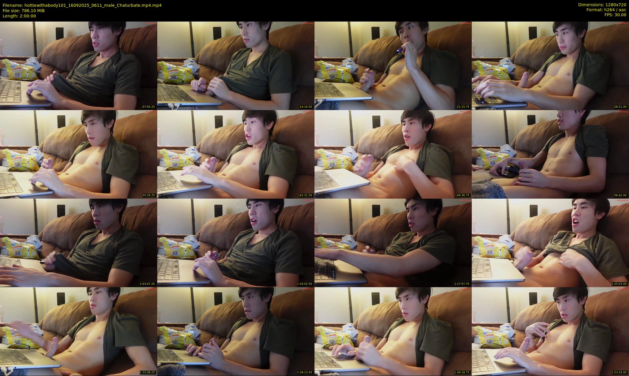 hottiewithabody101 — 120 minute Chaturbate male cam show recording, 720p, Sep 16, 2025