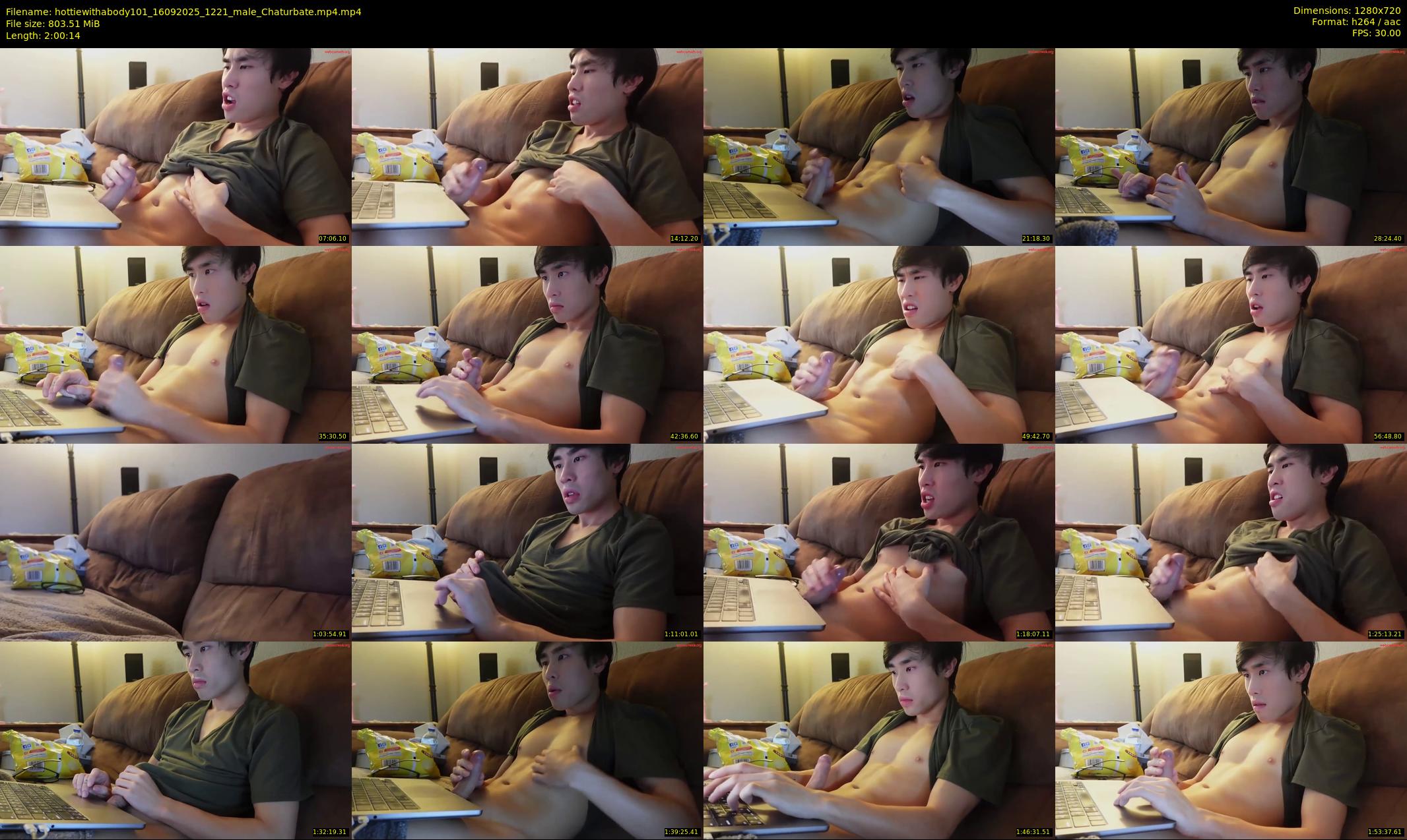 hottiewithabody101 — 121 minute Chaturbate male cam show recording, 720p, Sep 16, 2025