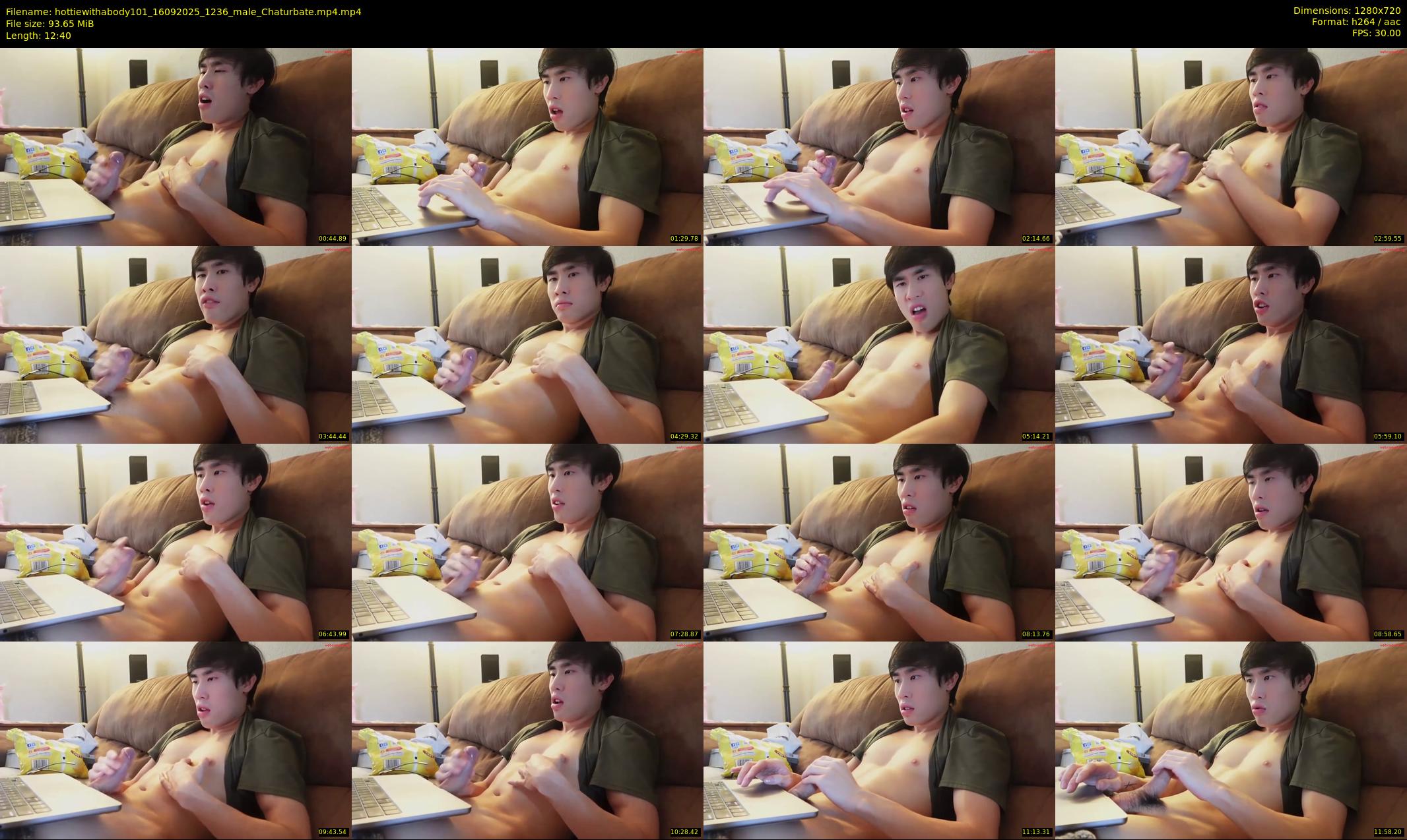 hottiewithabody101 — 13 minute Chaturbate male cam show recording, 720p, Sep 16, 2025