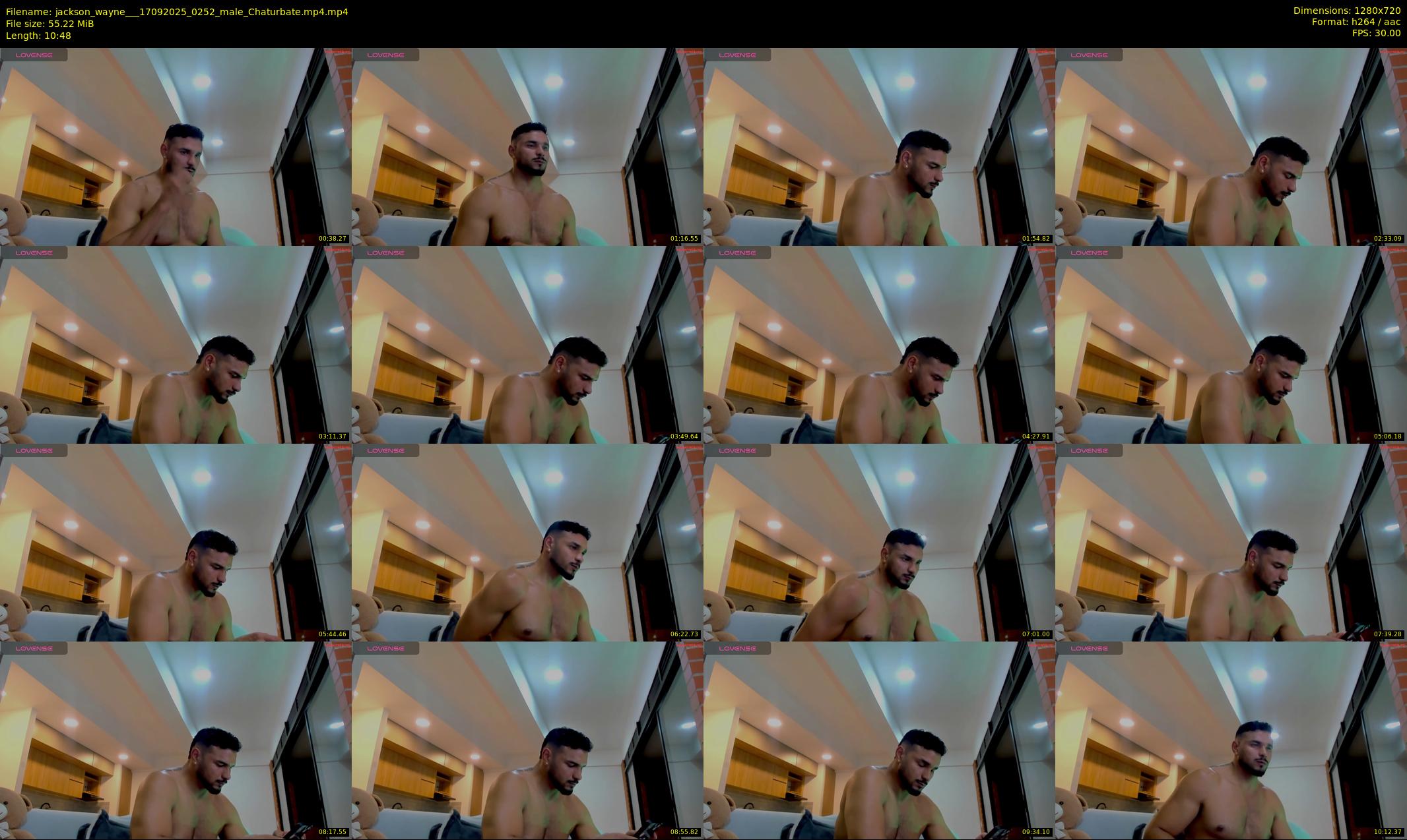 jackson_wayne__ — 11 minute Chaturbate male cam show recording, 720p, Sep 17, 2025