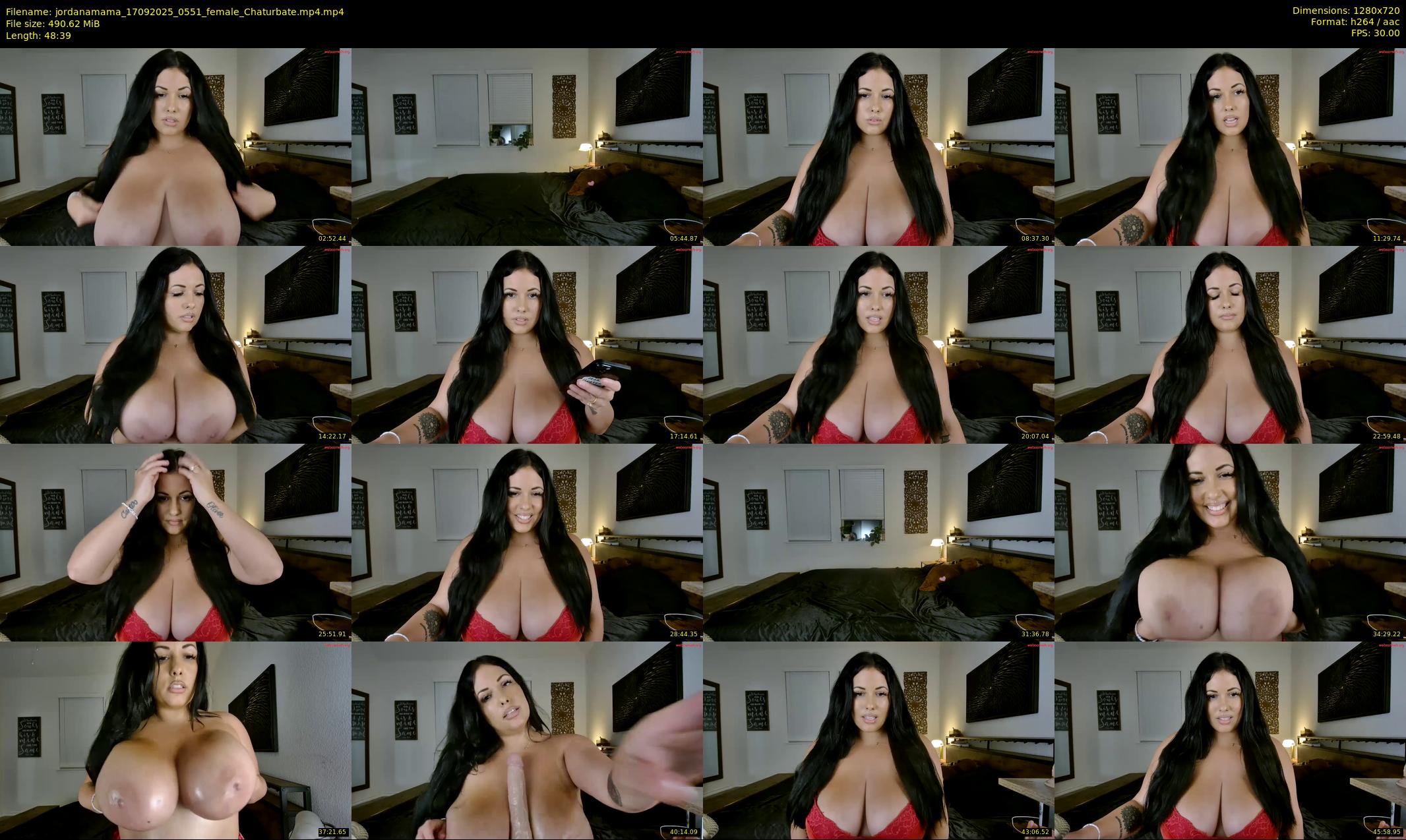 jordanamama — 49 minute Chaturbate couple cam show recording, 720p, Sep 17, 2025