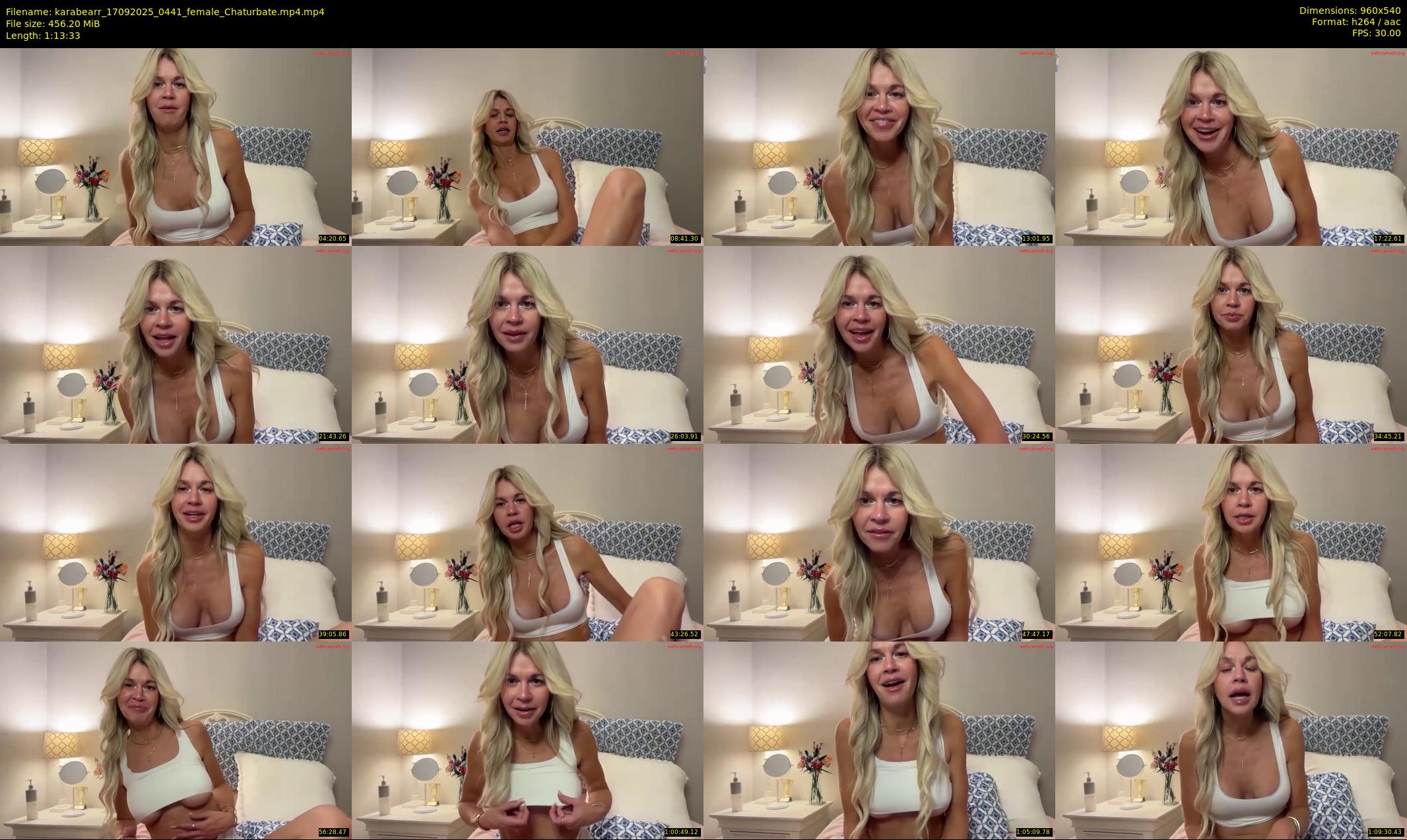 karabearr — 74 minute Chaturbate female cam show recording, 480p, Sep 17, 2025
