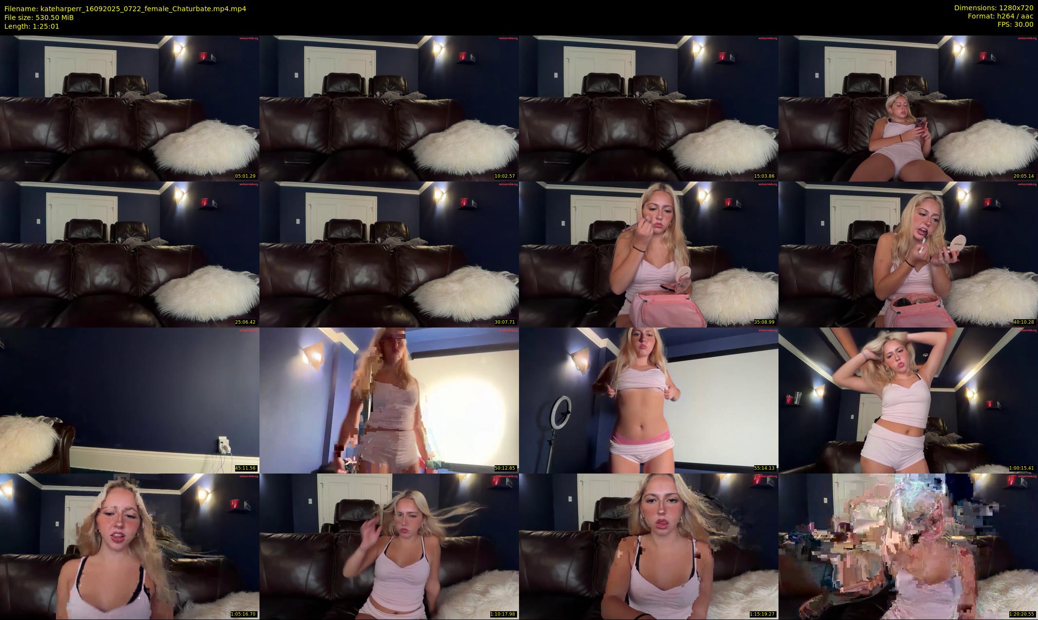 kateharperr — 86 minute Chaturbate female cam show recording, 720p, Sep 16, 2025