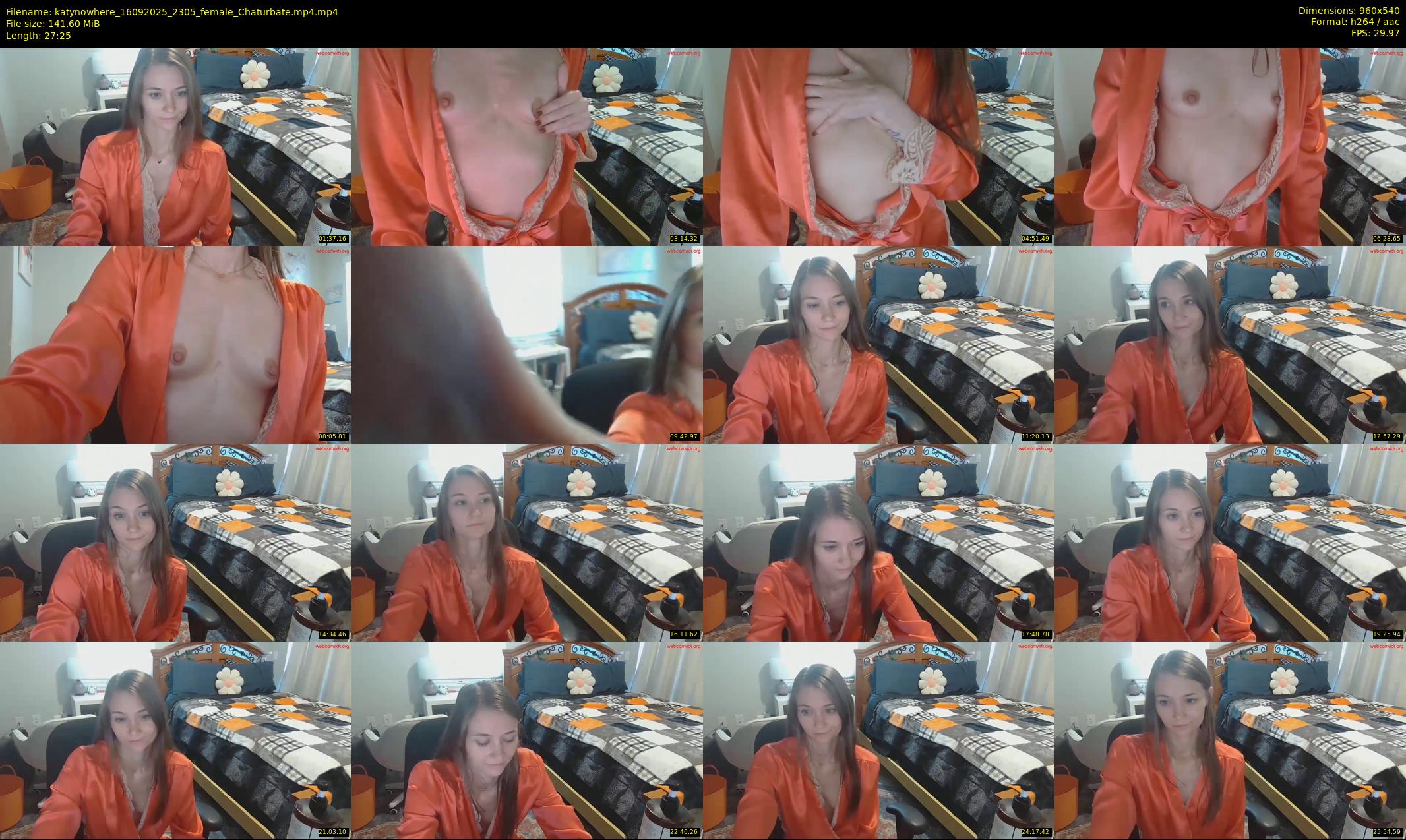 katynowhere — 28 minute Chaturbate female cam show recording, 480p, Sep 16, 2025
