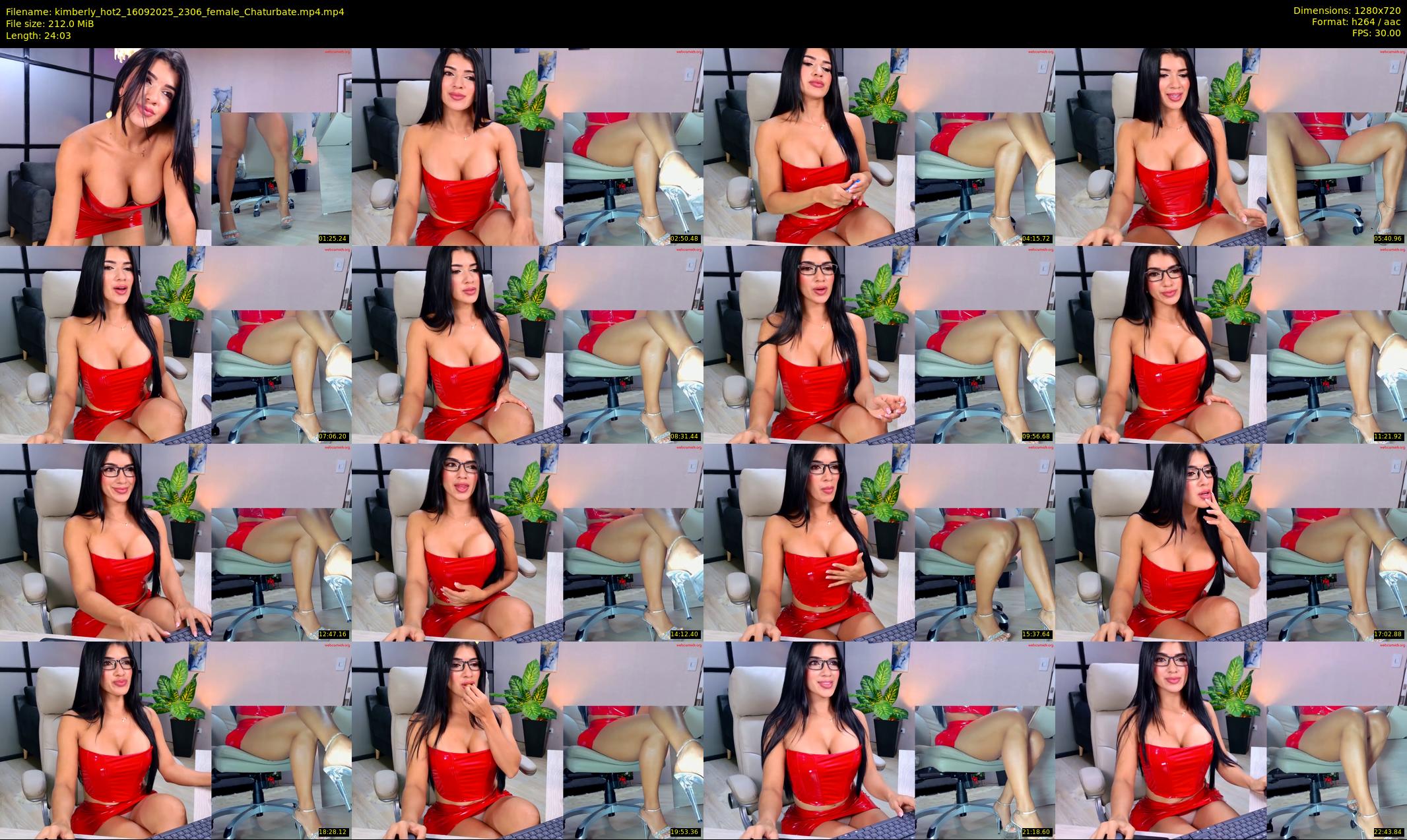kimberly_hot2 — 25 minute Chaturbate female cam show recording, 720p, Sep 16, 2025