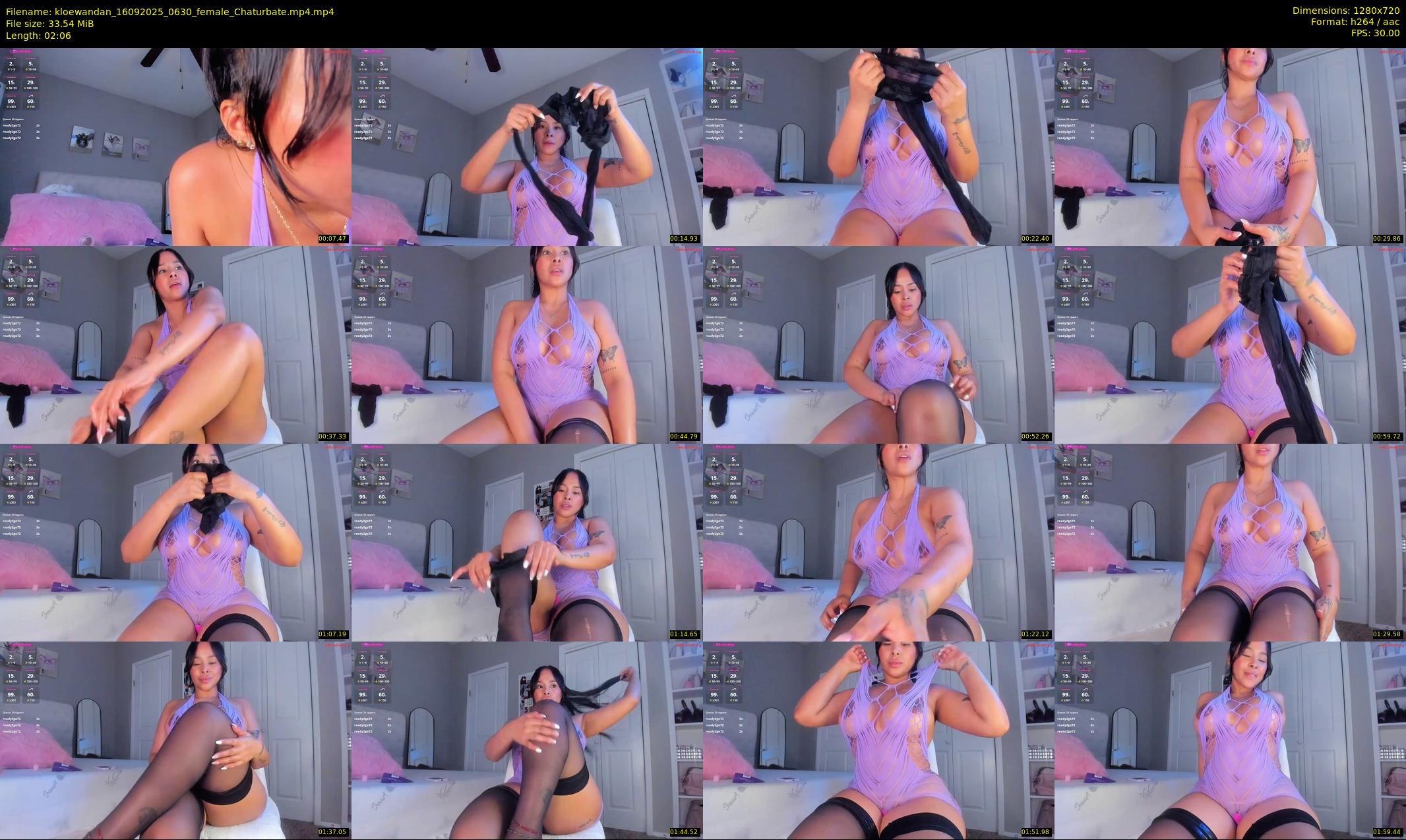 kloewandan — 3 minute Chaturbate female cam show recording, 720p, Sep 16, 2025