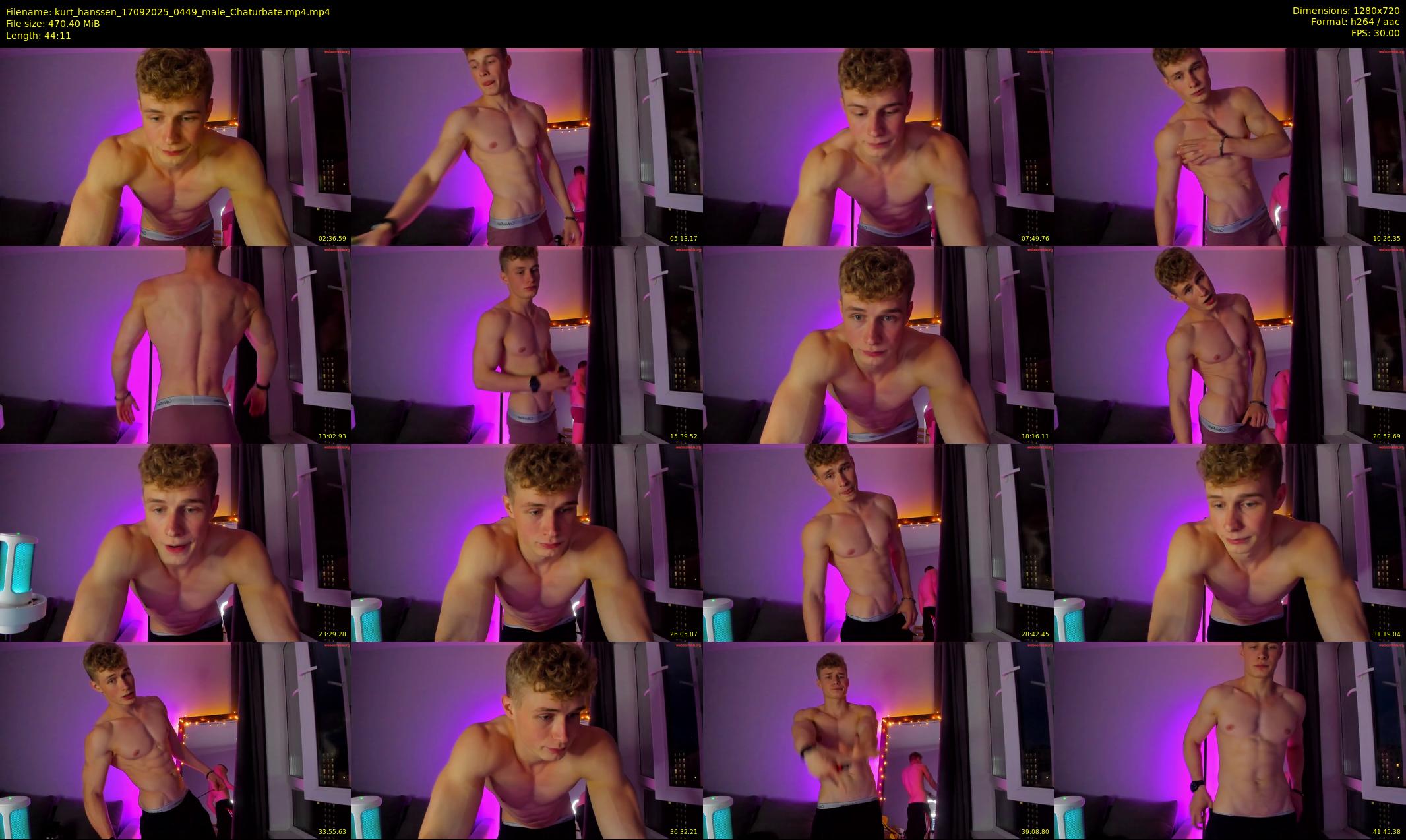 kurt_hanssen — 45 minute Chaturbate male cam show recording, 720p, Sep 17, 2025