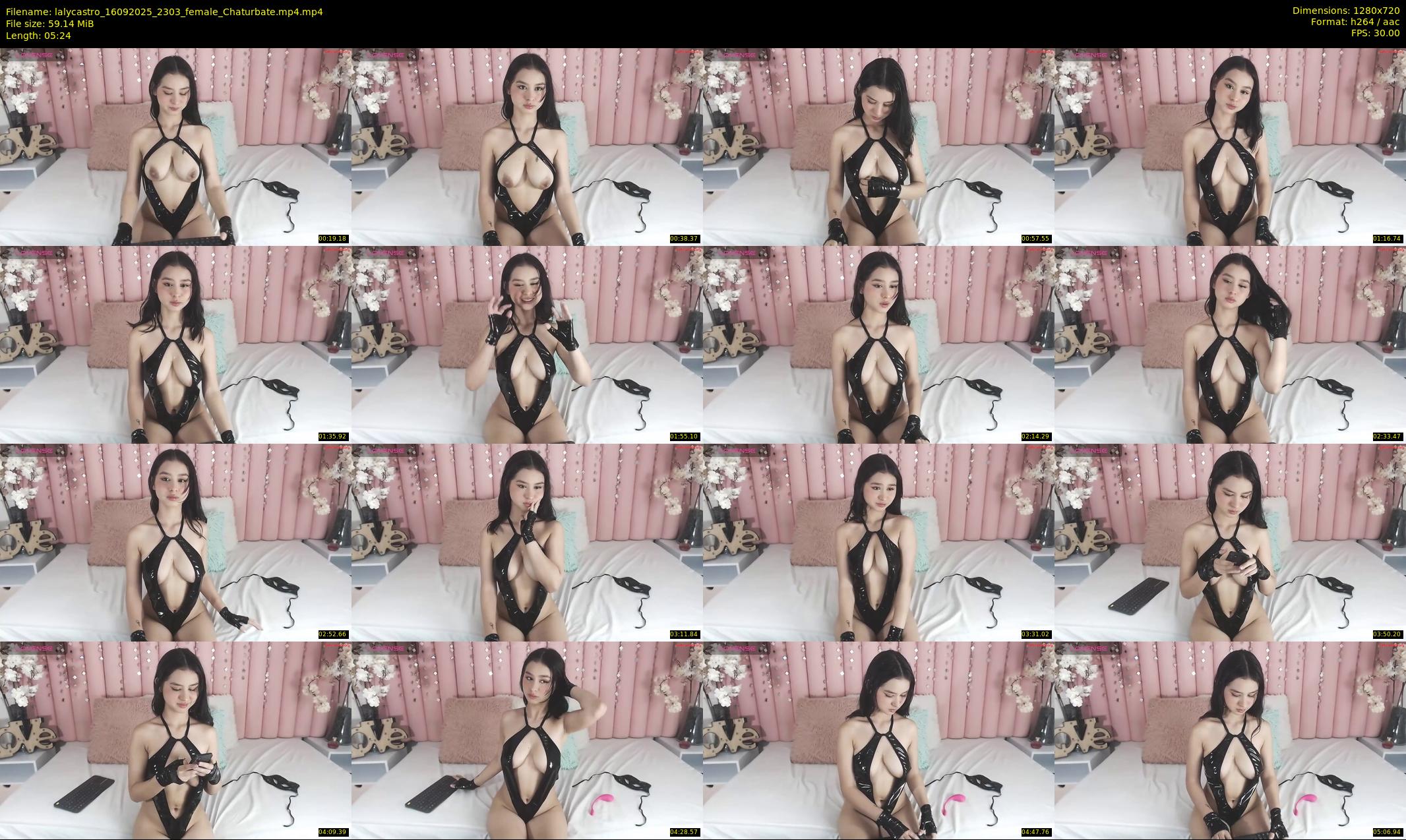 lalycastro — 6 minute Chaturbate female cam show recording, 720p, Sep 16, 2025