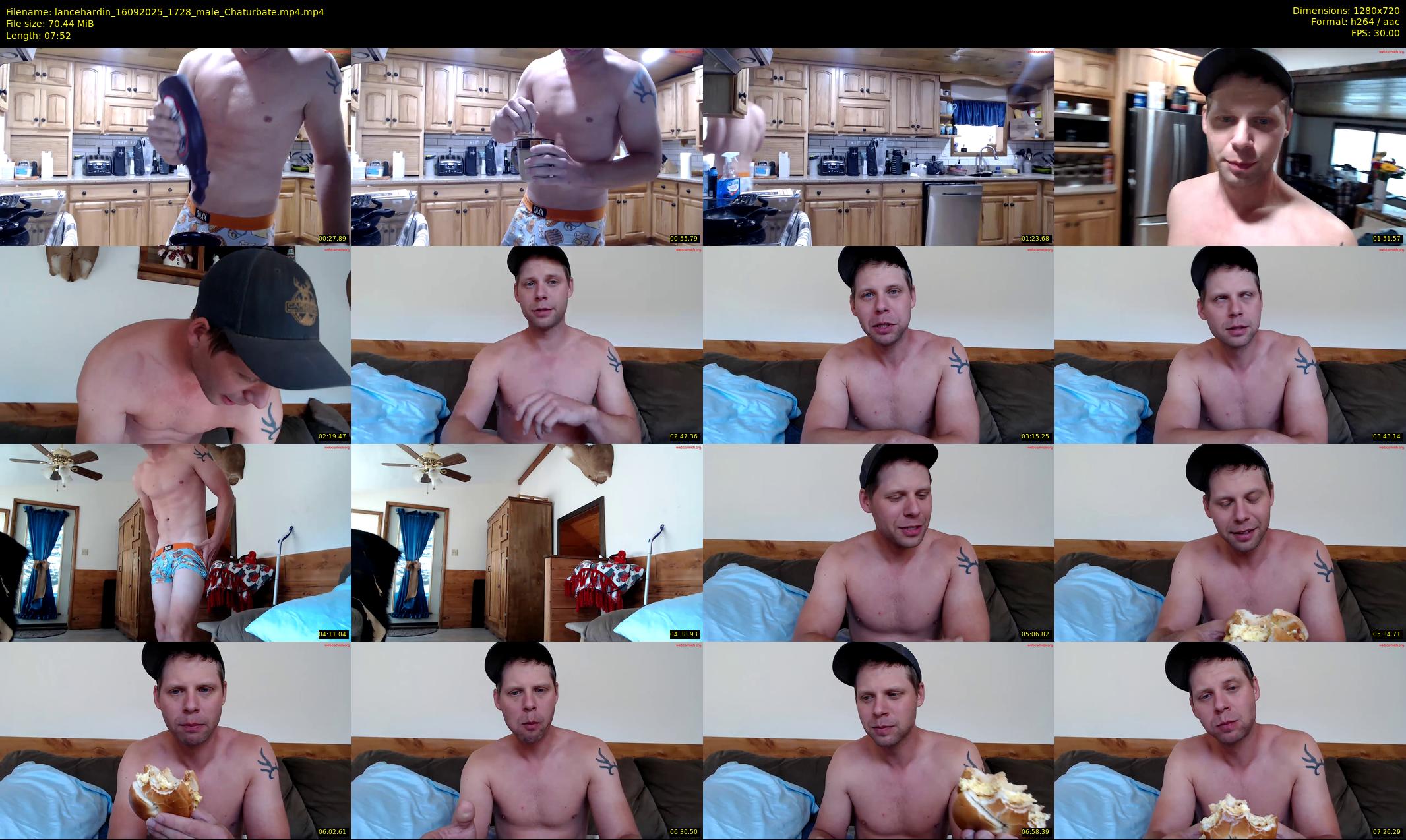 lancehardin — 8 minute Chaturbate male cam show recording, 720p, Sep 16, 2025